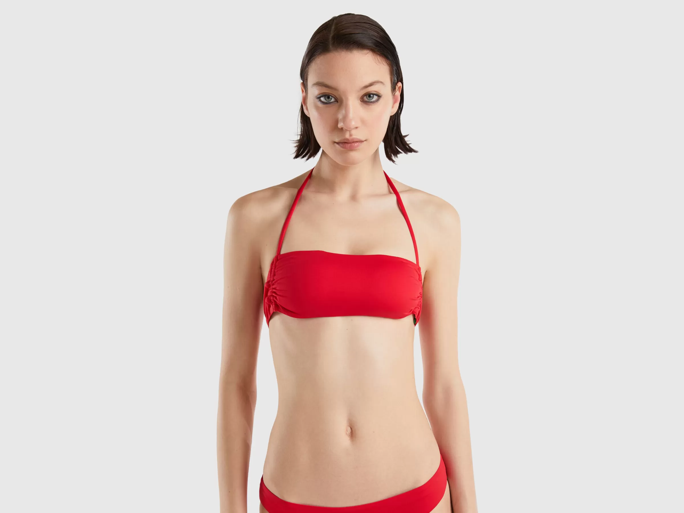 Bandeau De Banho Deslizavel Em Econyl®^Benetton Outlet