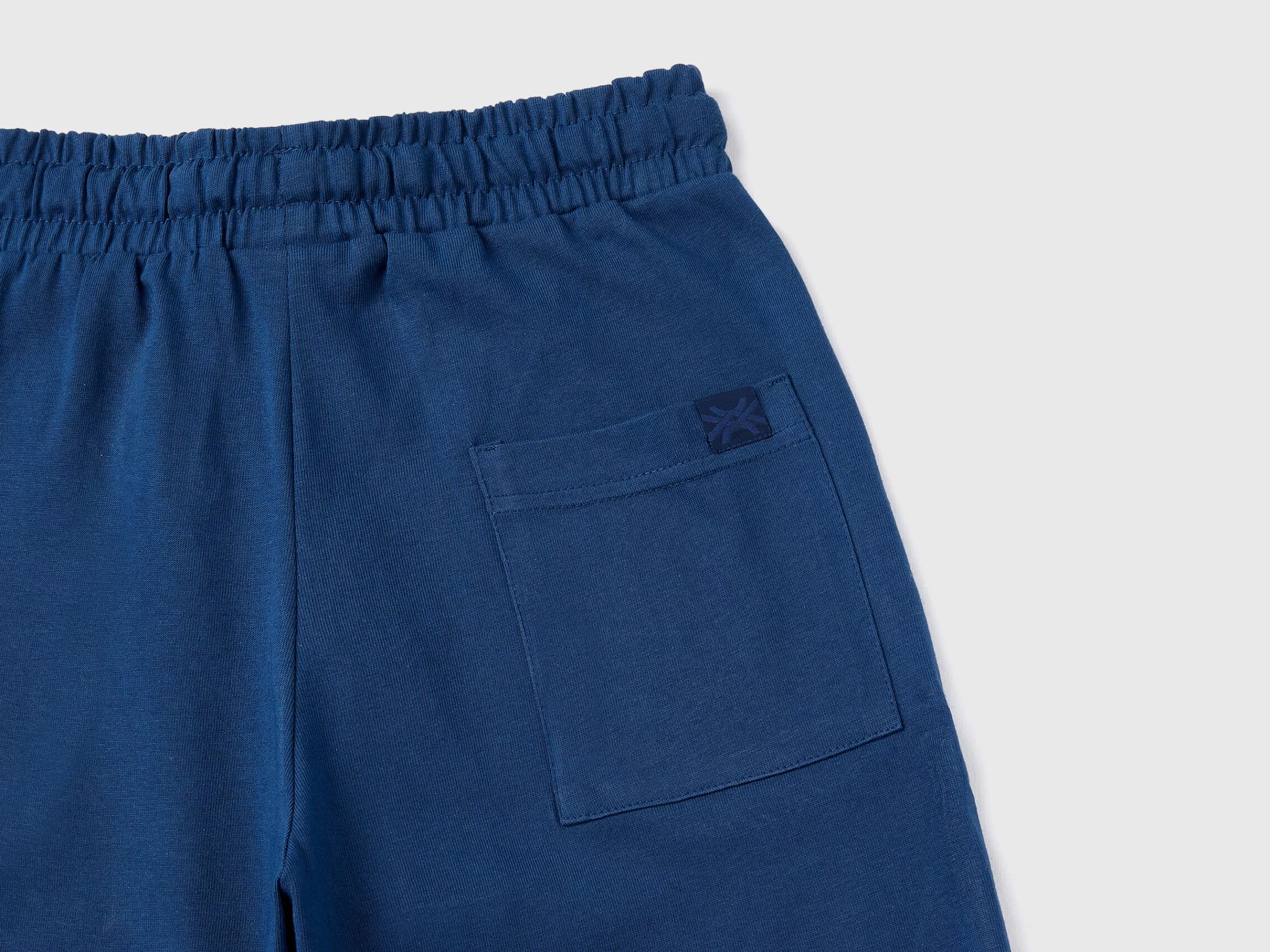 Basketball-Style Bermudas With Drawstring^Benetton Fashion