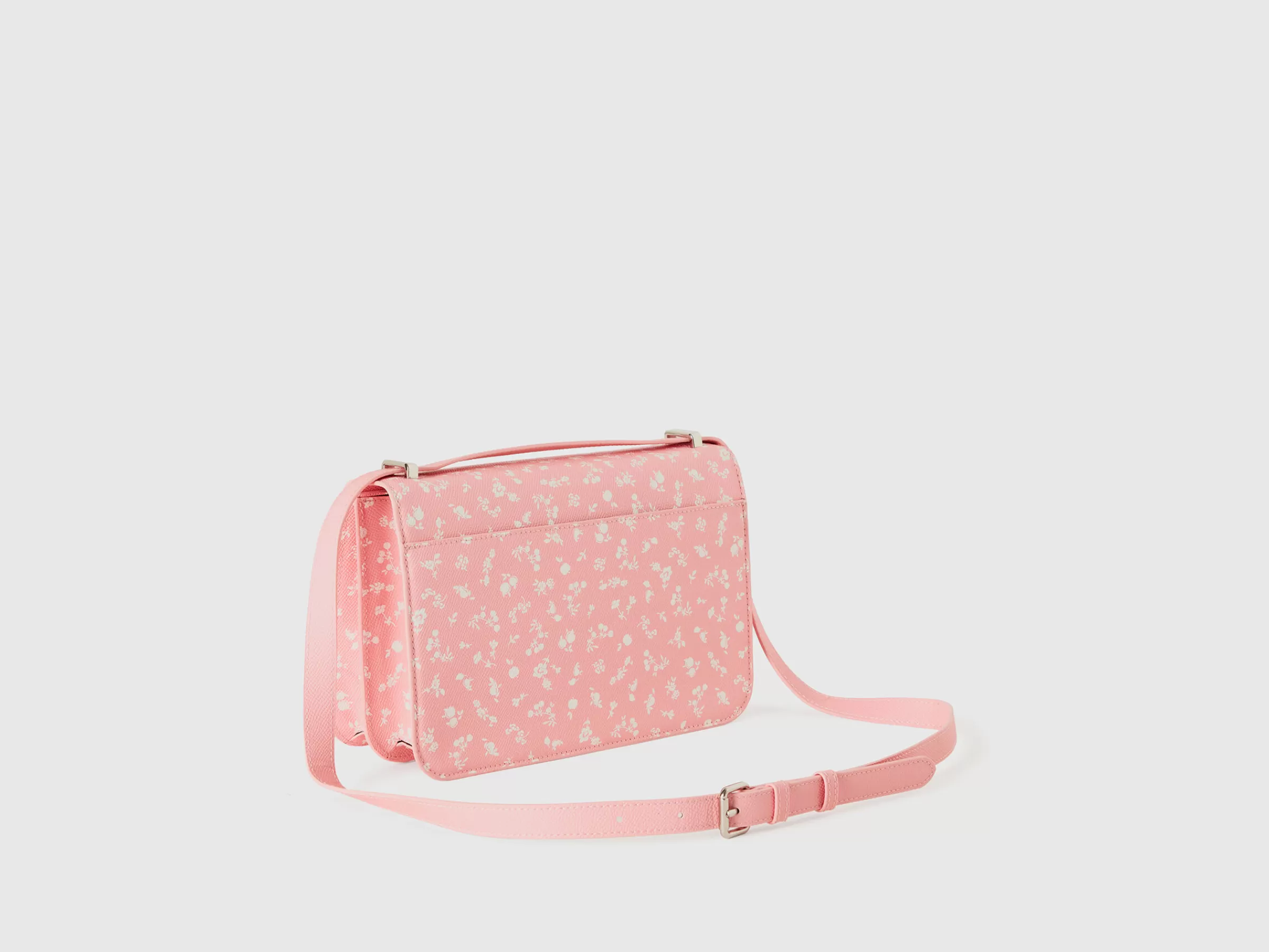 Be Bag Grande Rosa Padrao As Flores^Benetton Fashion