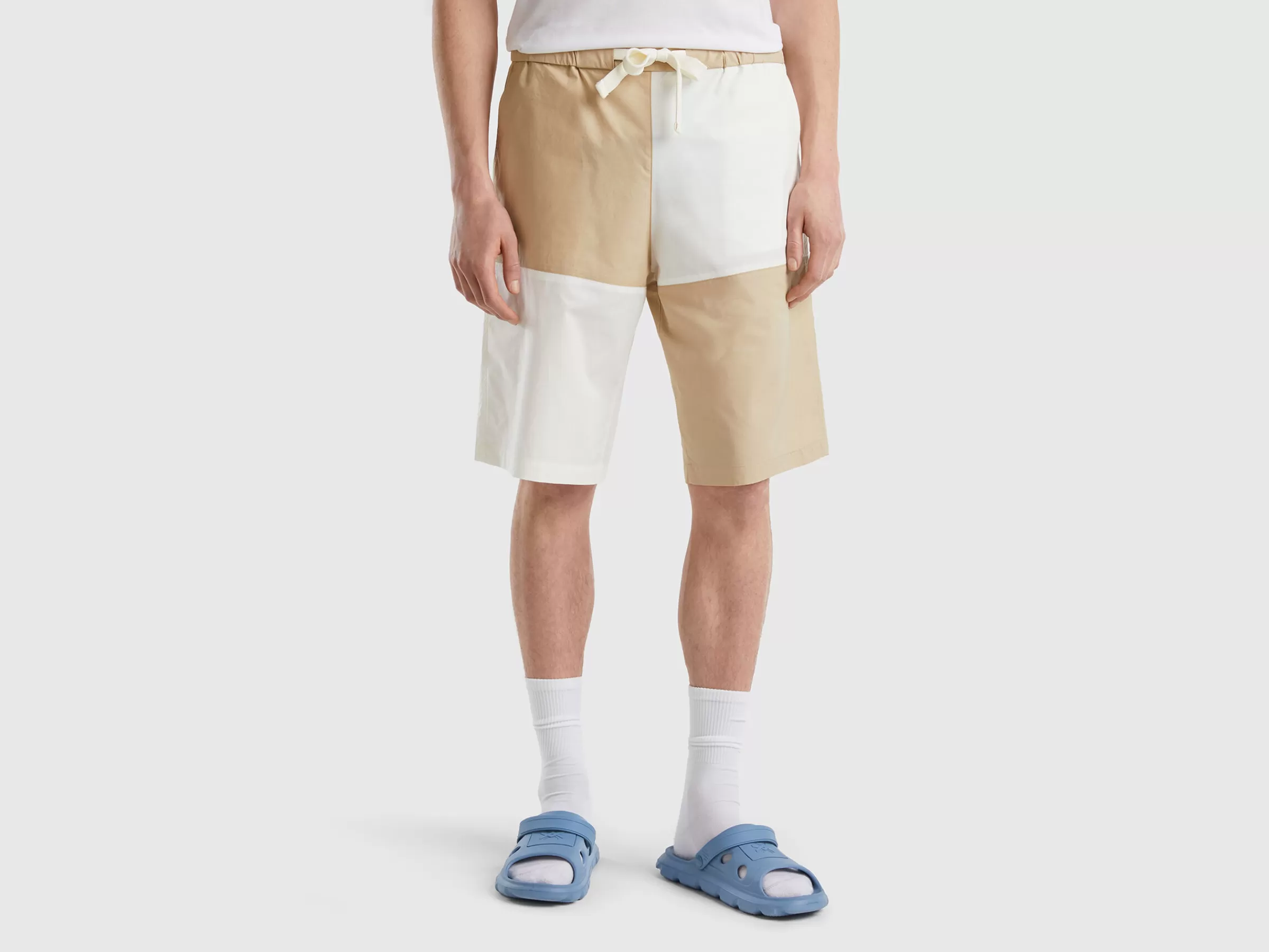 Bermudas Color Block^Benetton Online