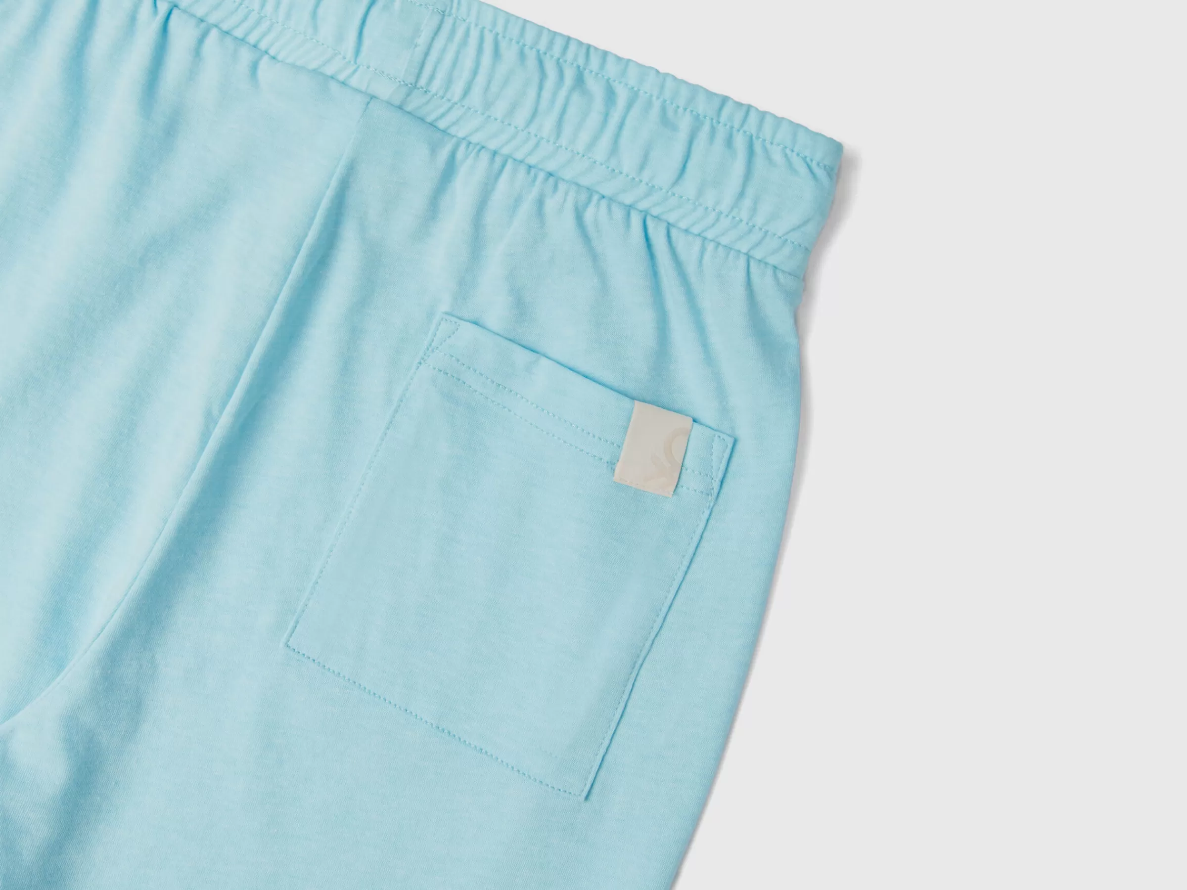 Bermudas Com Bolsos Em Tecido Reciclado^Benetton Flash Sale