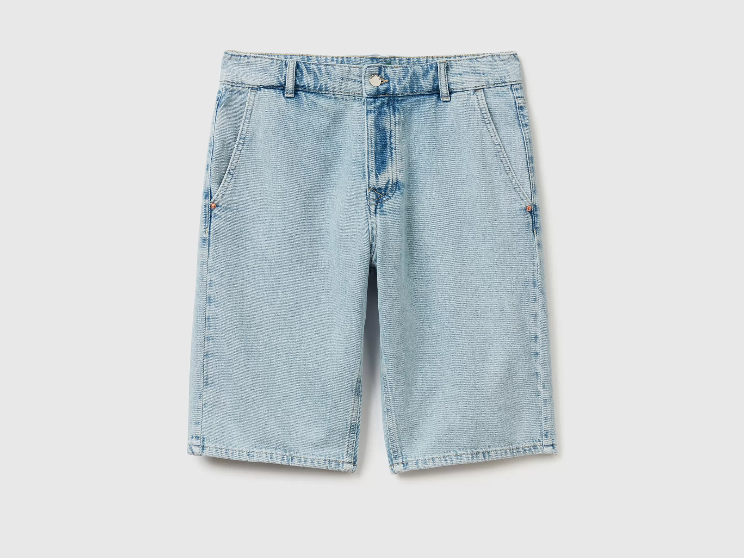 Bermudas De Jeans^Benetton Hot