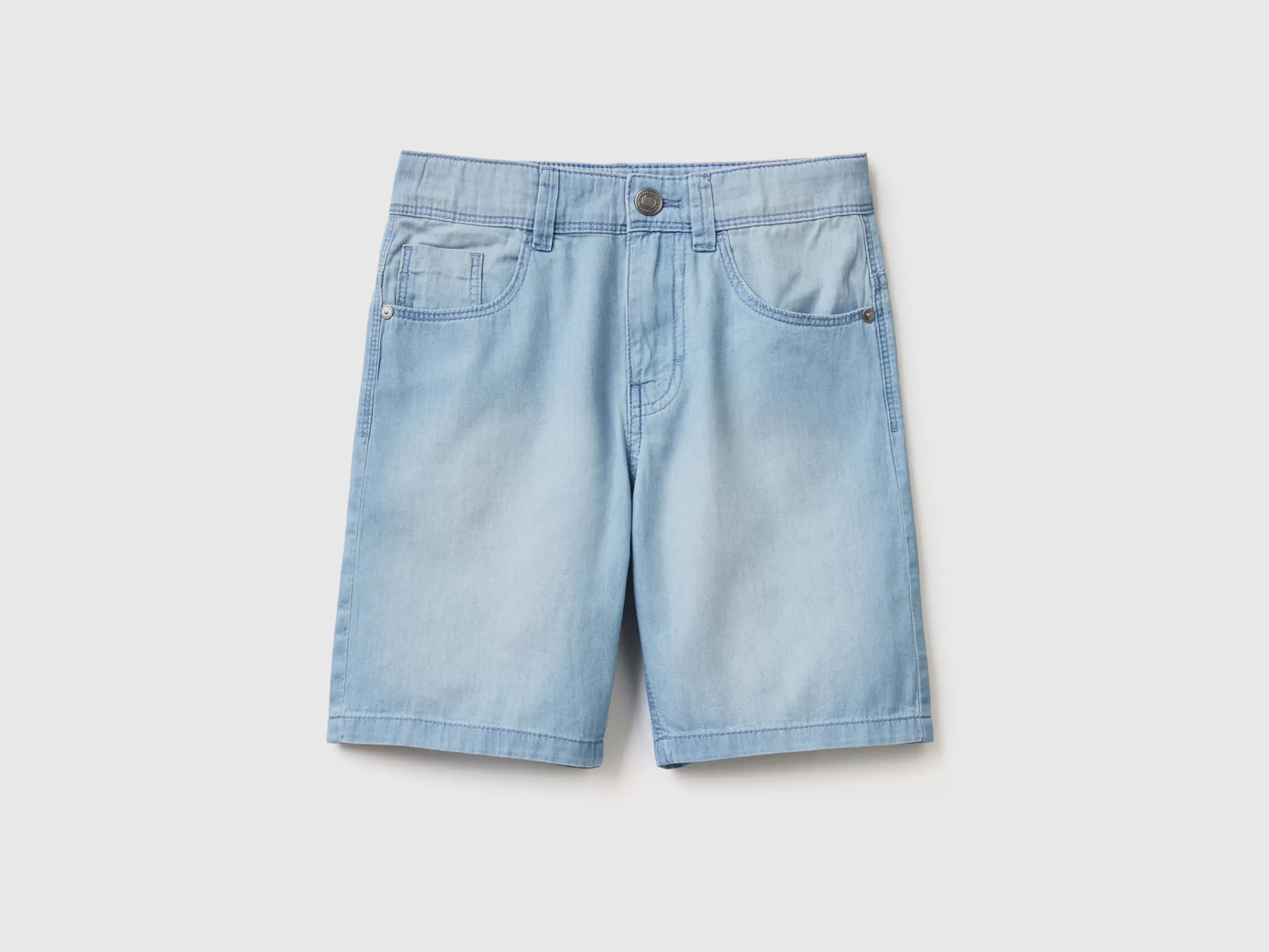 Bermudas Efeito Jeans^Benetton Flash Sale