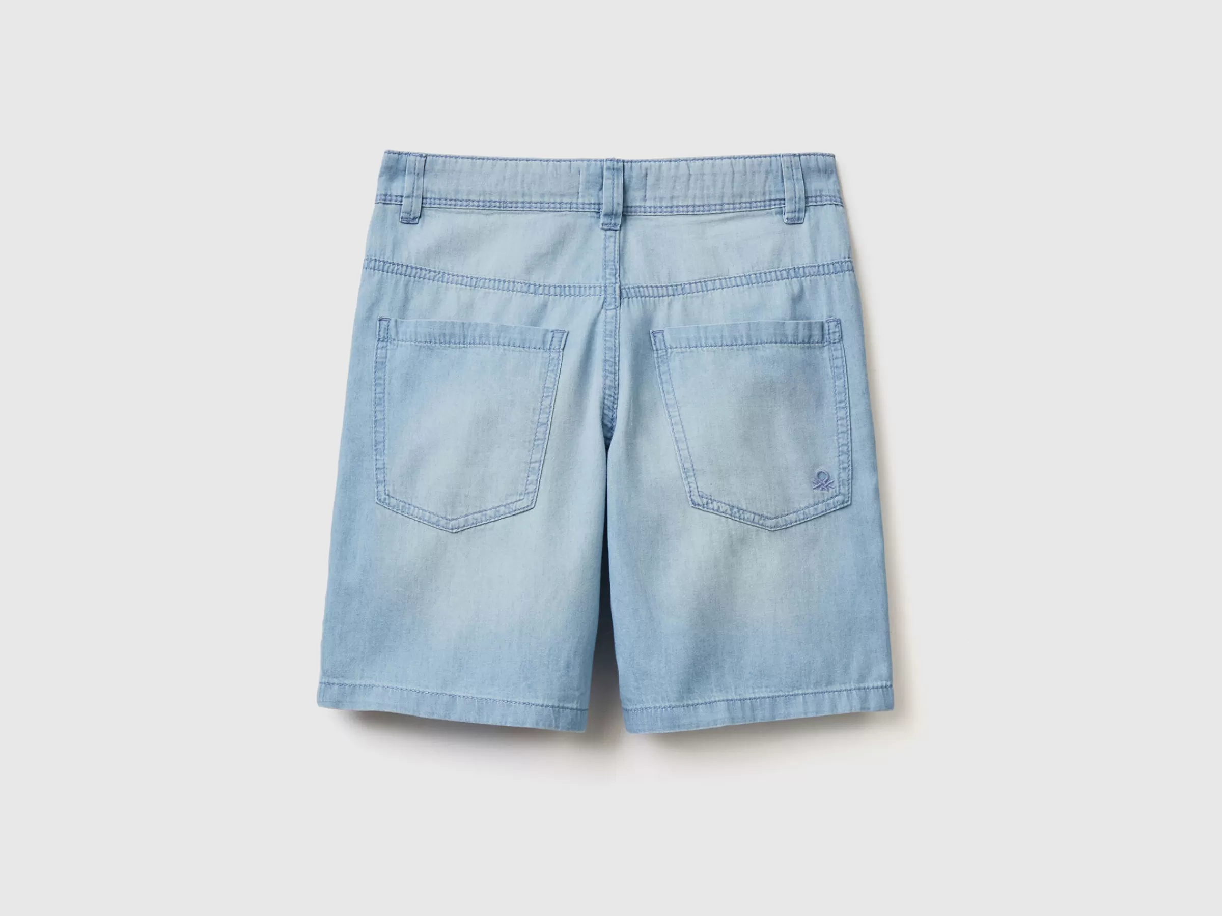 Bermudas Efeito Jeans^Benetton Flash Sale