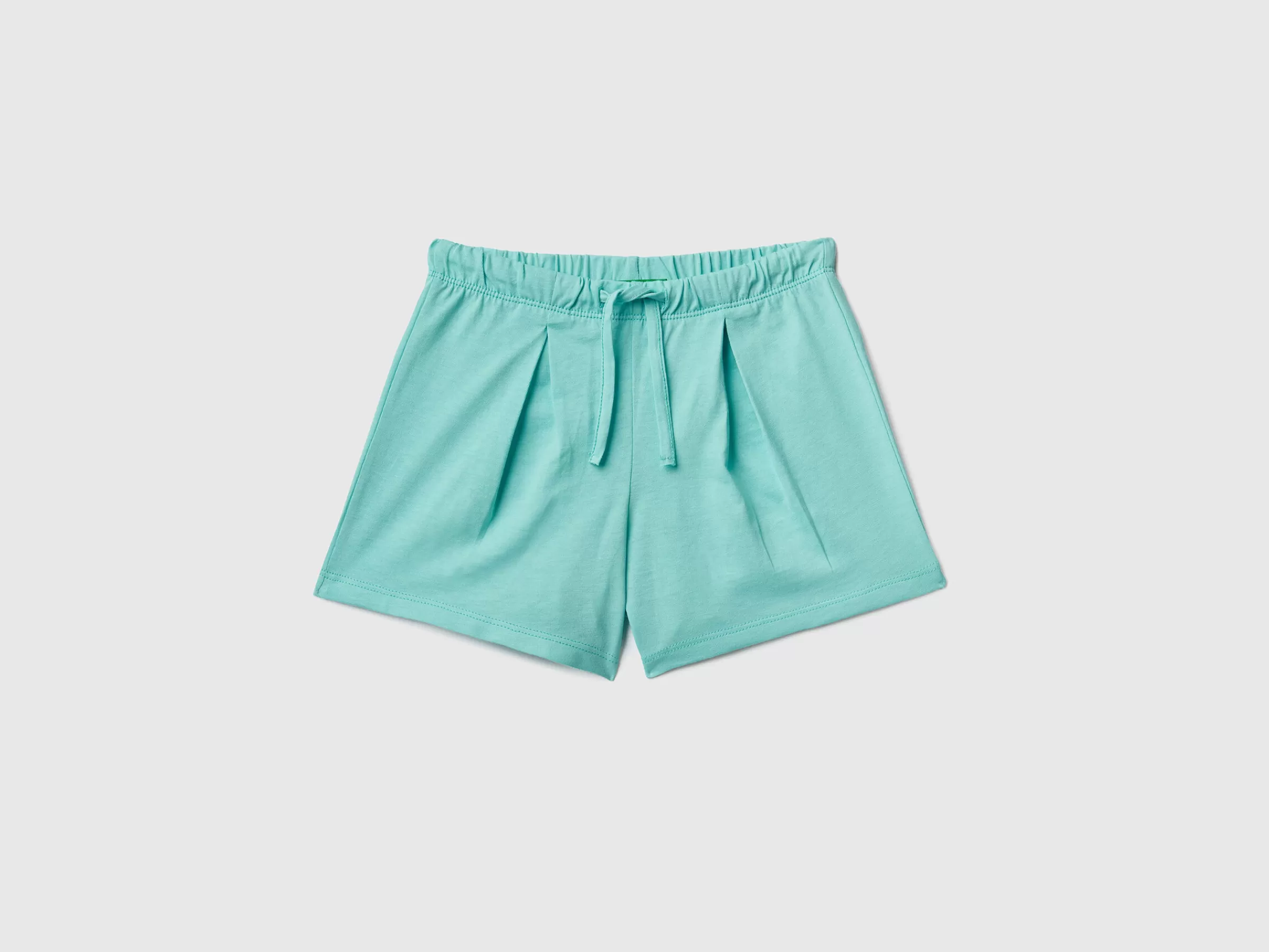 Bermudas Em Algodão Puro^Benetton Outlet