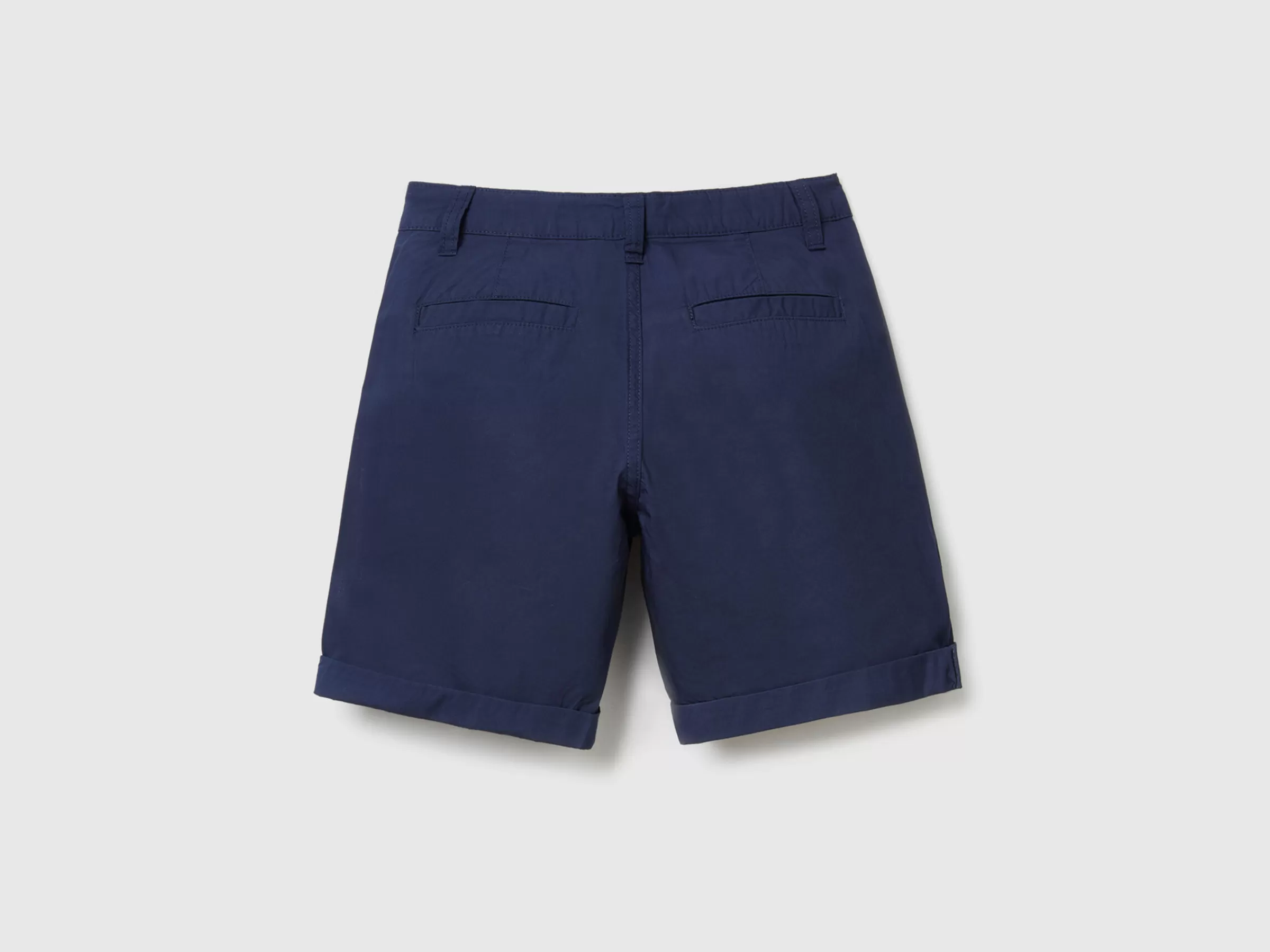 Bermudas Em Algodão Puro^Benetton Best Sale