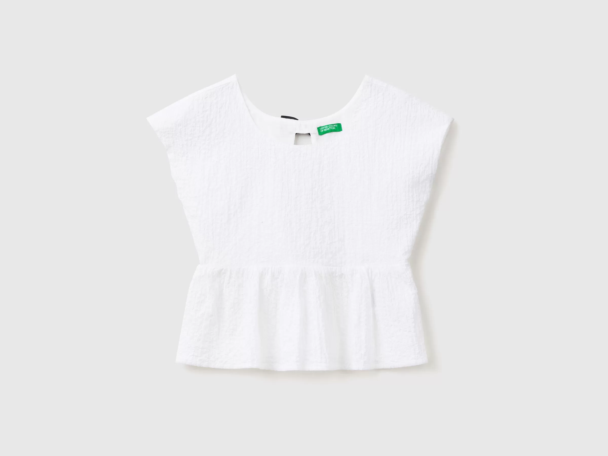 Blusa Com Laco Atras^Benetton Discount