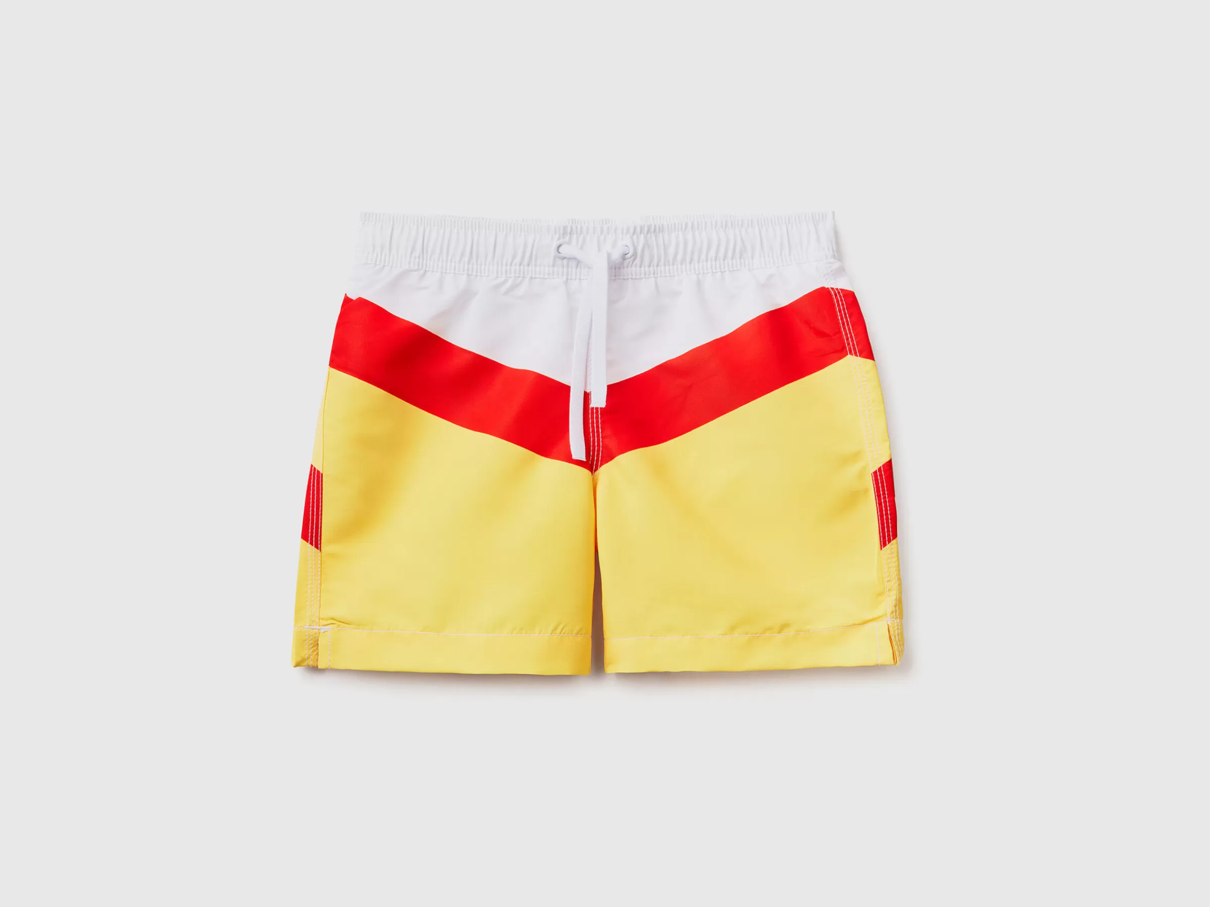 Boxers De Banho Color Block^Benetton Shop