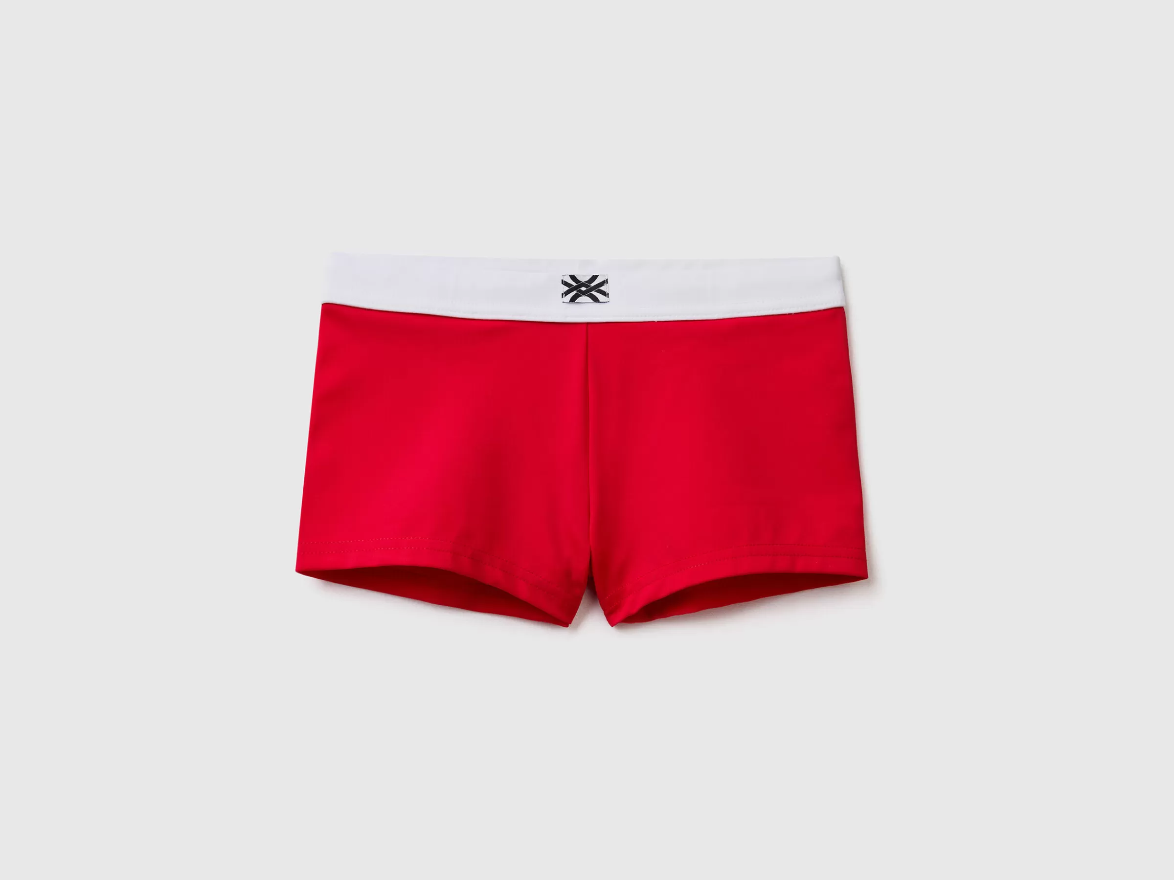 Boxers De Banho Com Cordao De Ajuste Em Econyl®^Benetton Hot
