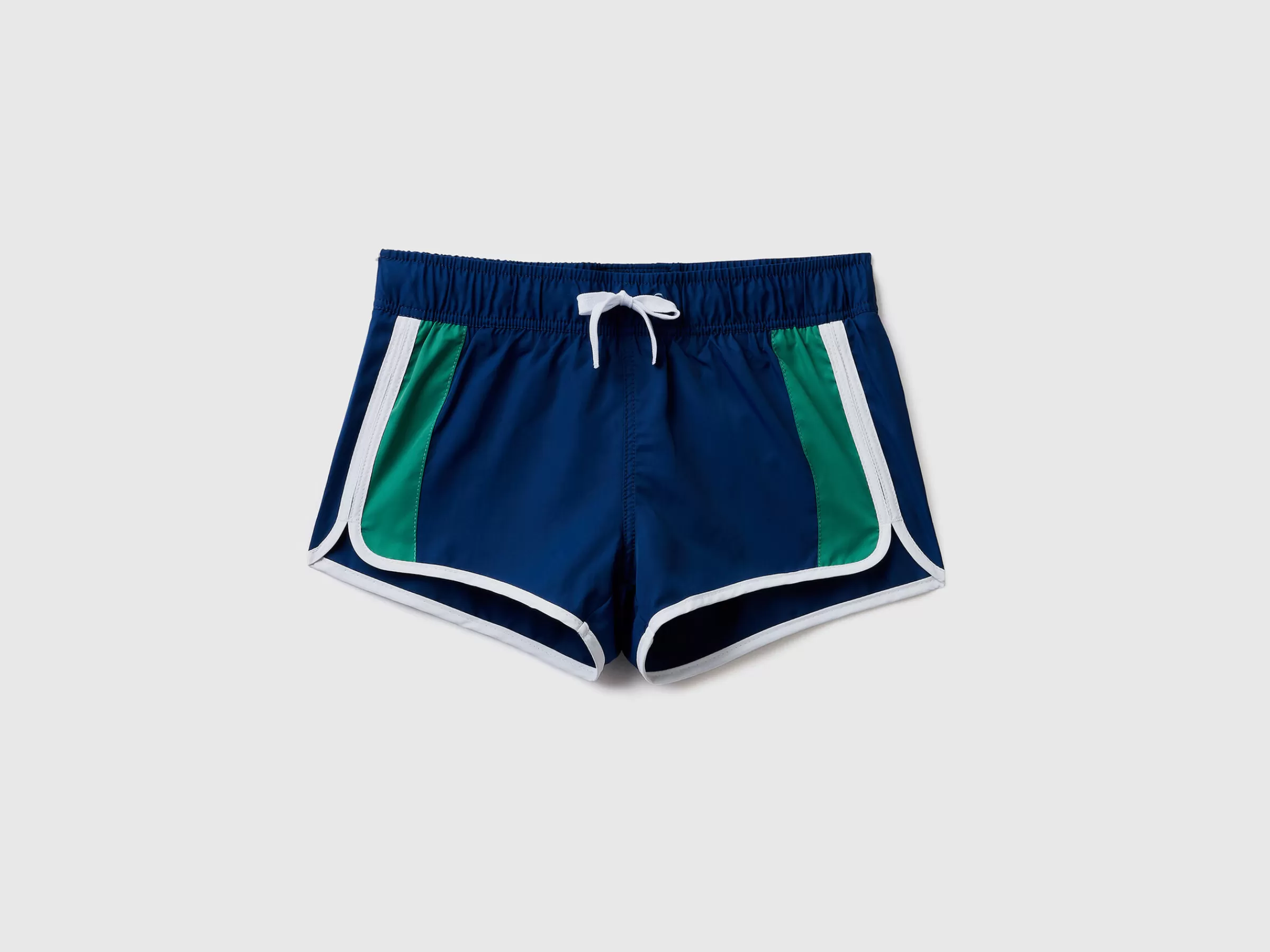 Boxers De Banho Com Faixas Laterais^Benetton Store