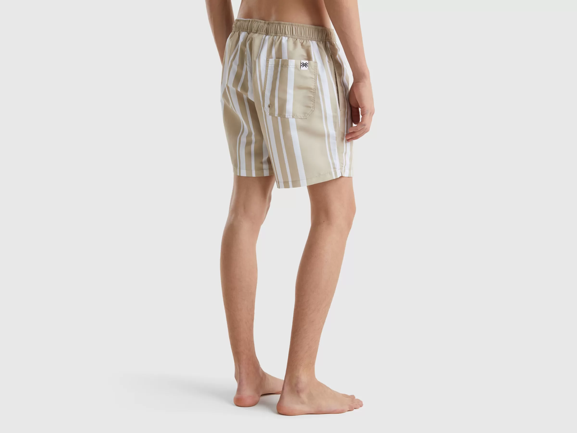 Boxers De Banhoas Riscas^Benetton Discount