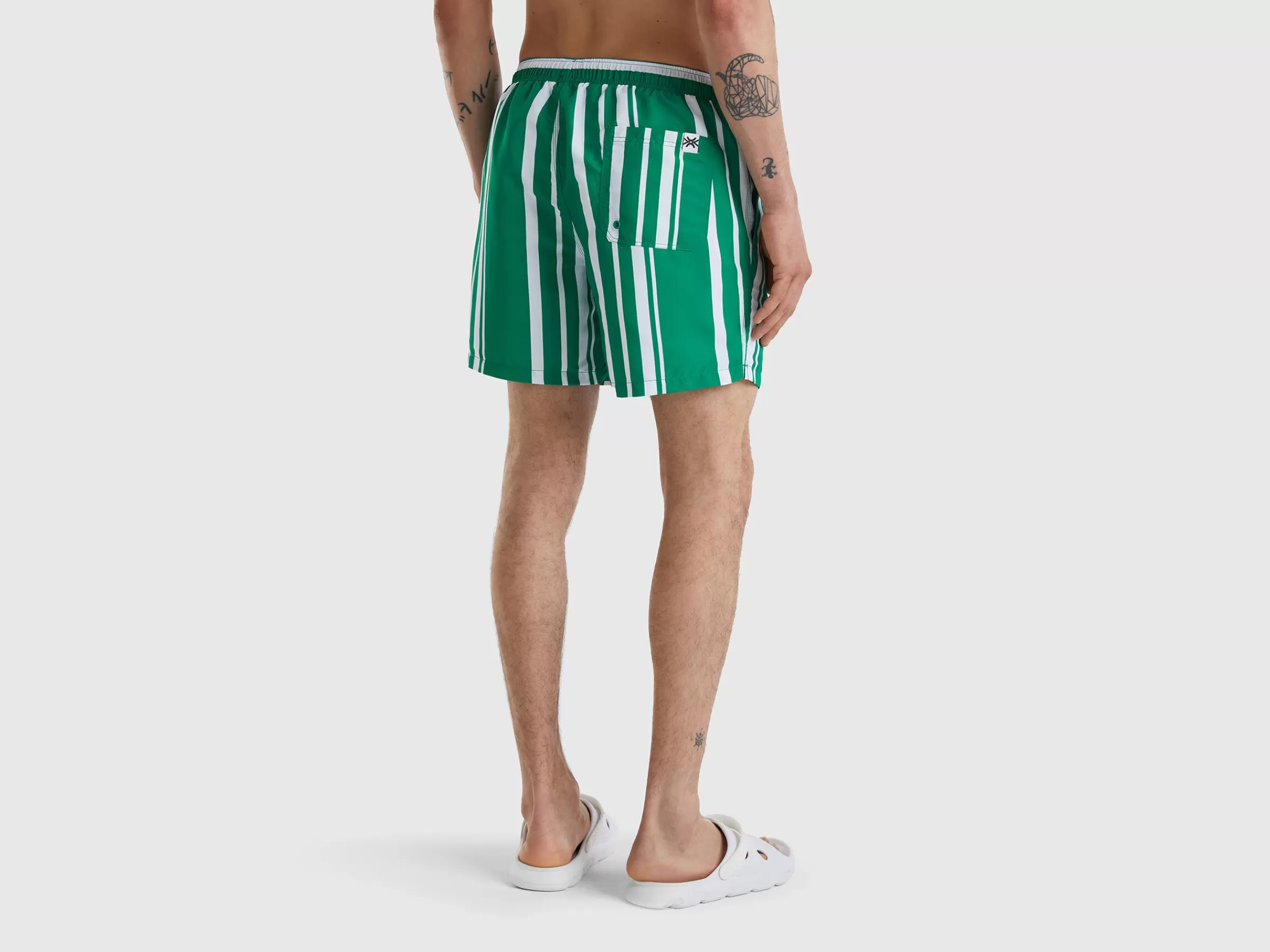 Boxers De Banhoas Riscas^Benetton Store