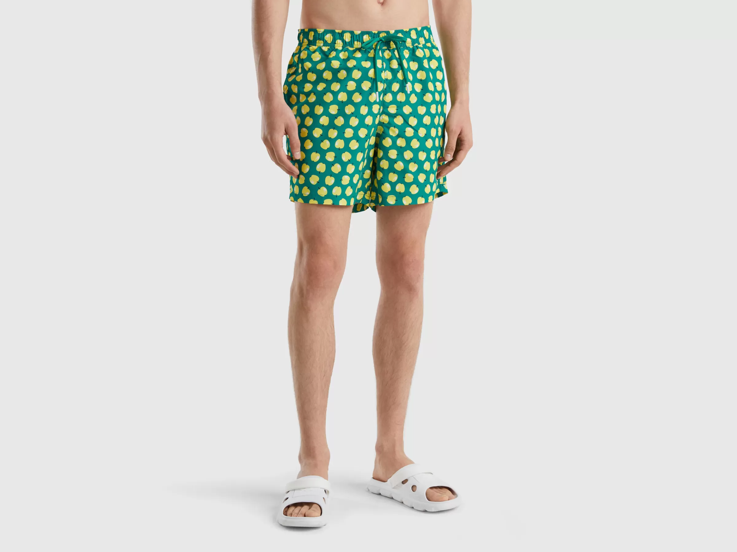 Boxers De Banhocom Padrao Macas^Benetton Store