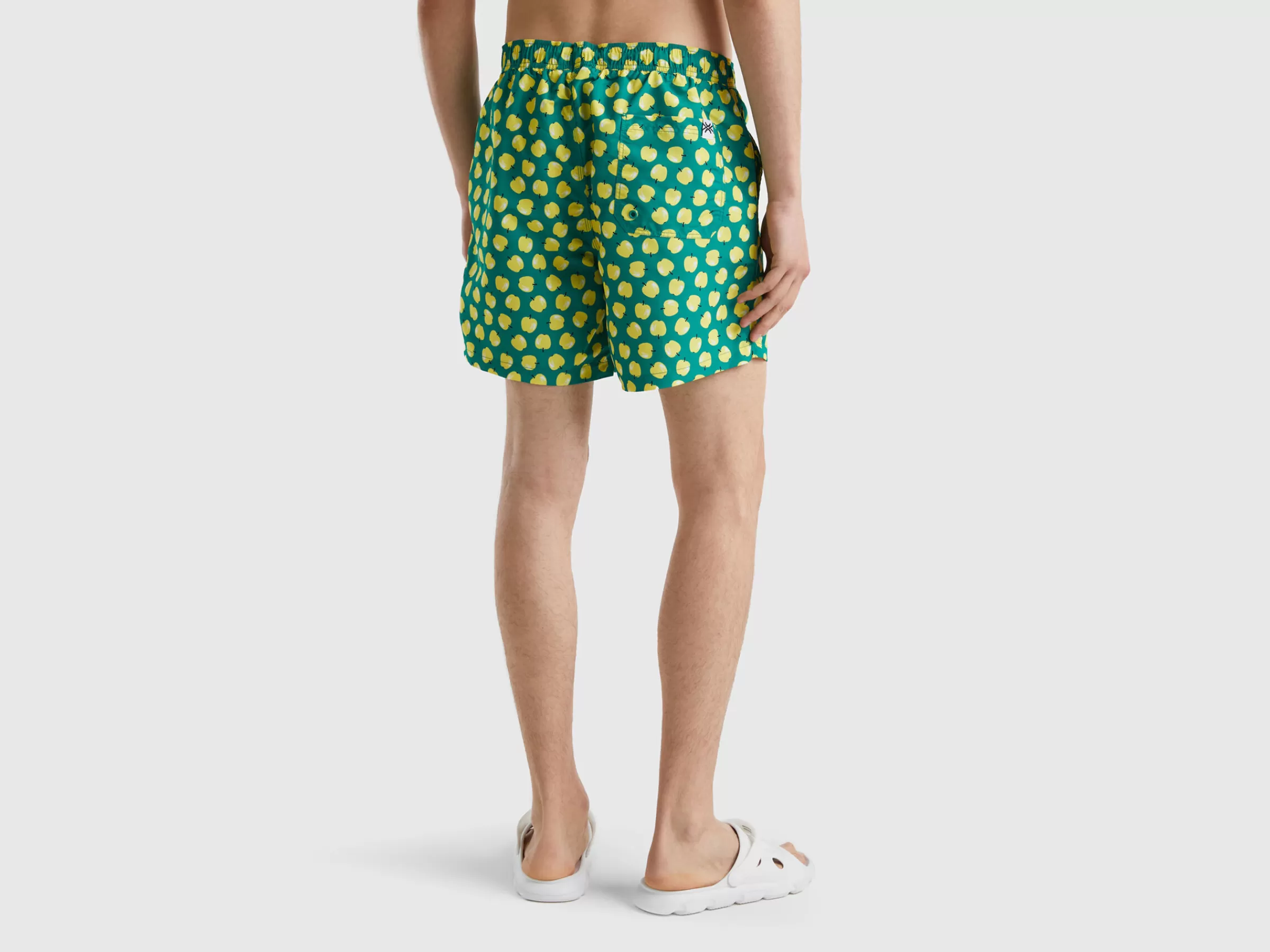 Boxers De Banhocom Padrao Macas^Benetton Store