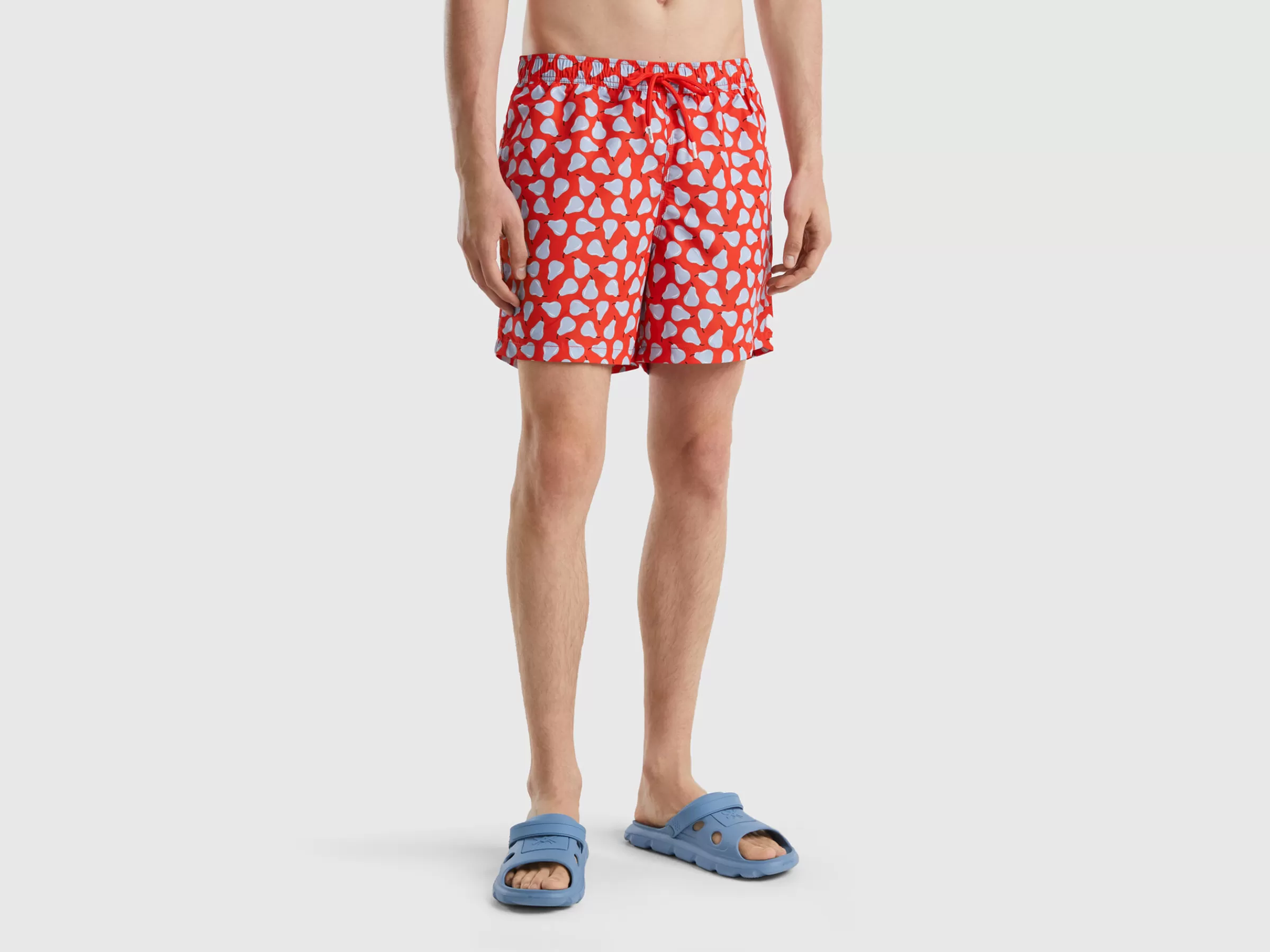 Boxers De Banhocom Padrao Peras^Benetton Discount