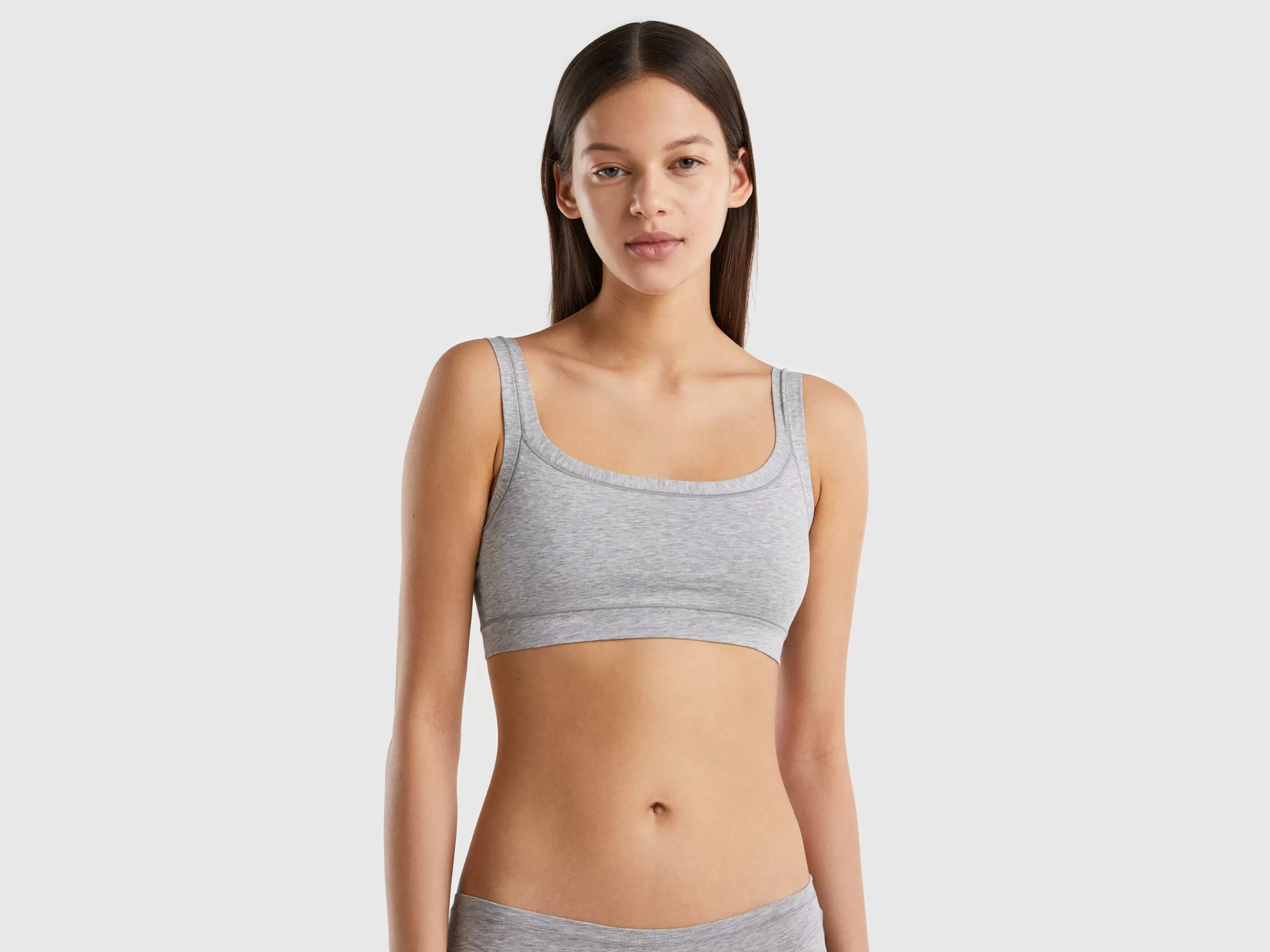 Brassiere De Algodão Organico Super Stretch^Benetton Shop