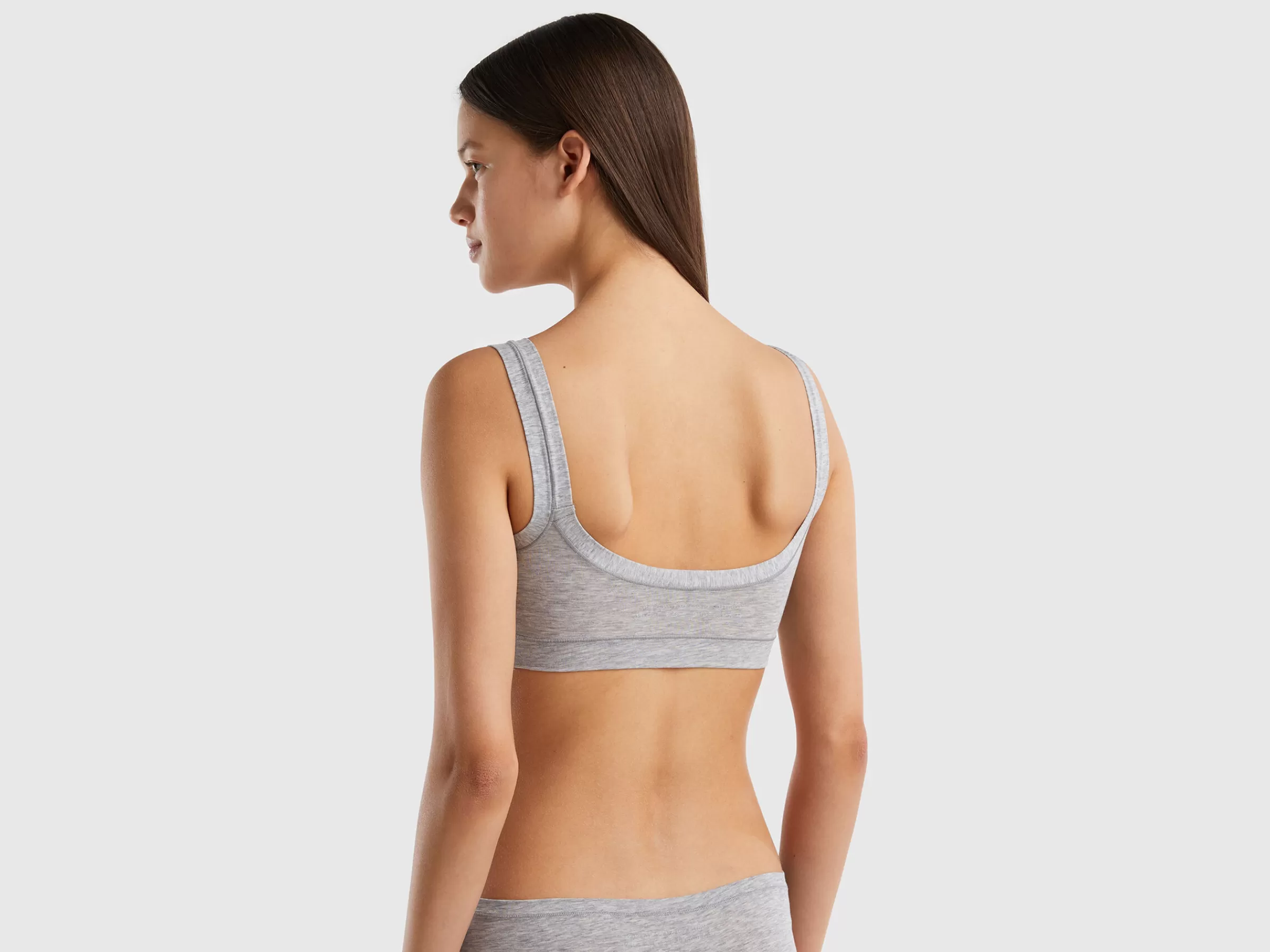 Brassiere De Algodão Organico Super Stretch^Benetton Shop