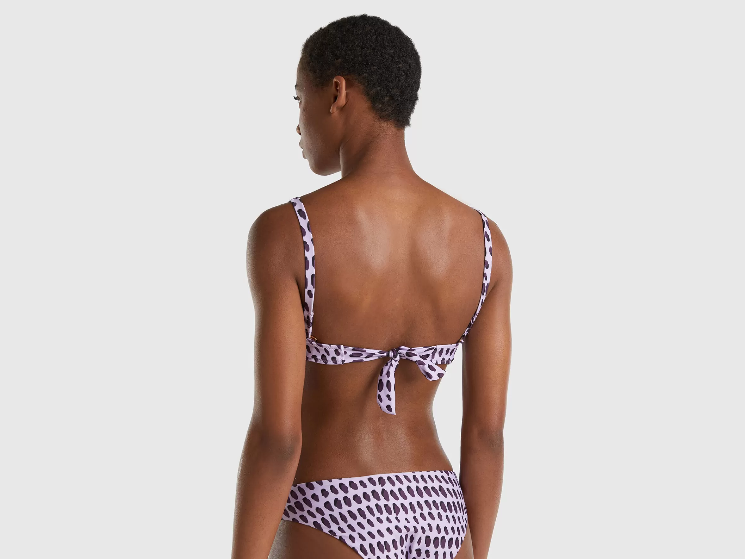 Brassiere De Banho Com Estampa Animal Print^Benetton Online