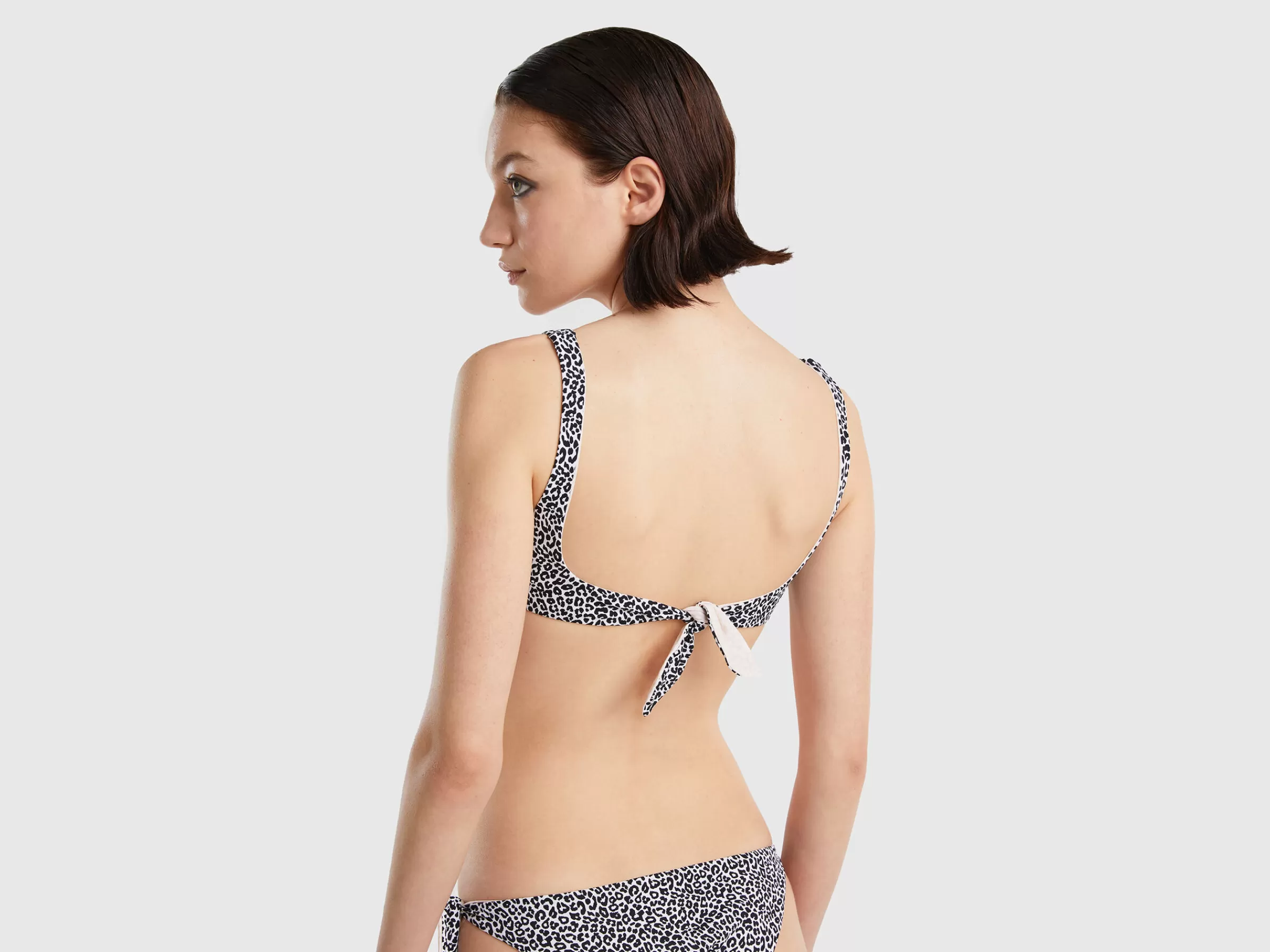 Brassiere De Banho Reversivel Animalier^Benetton Best