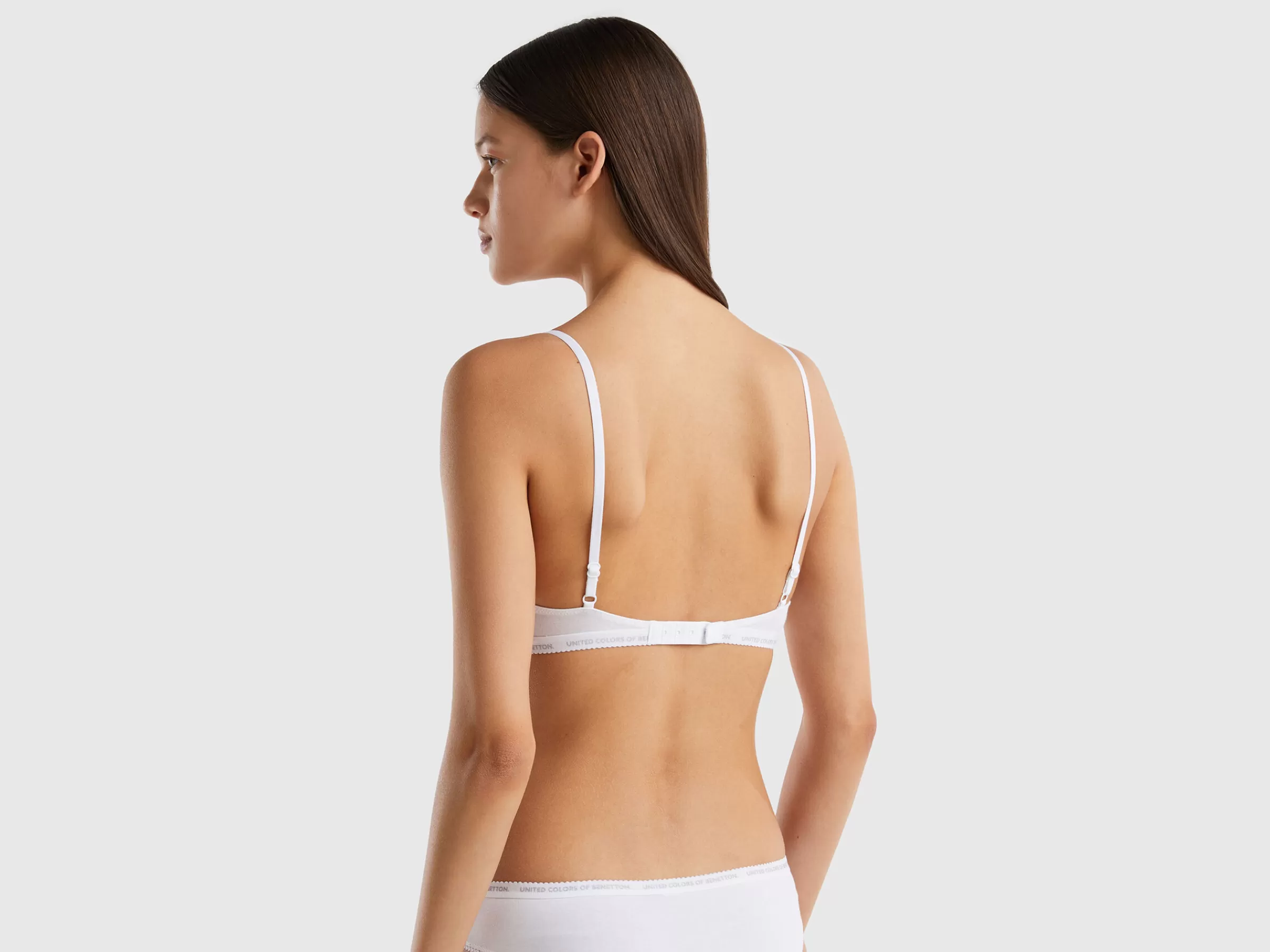 Brassiere Em Algodão Organico Stretch^Benetton Shop