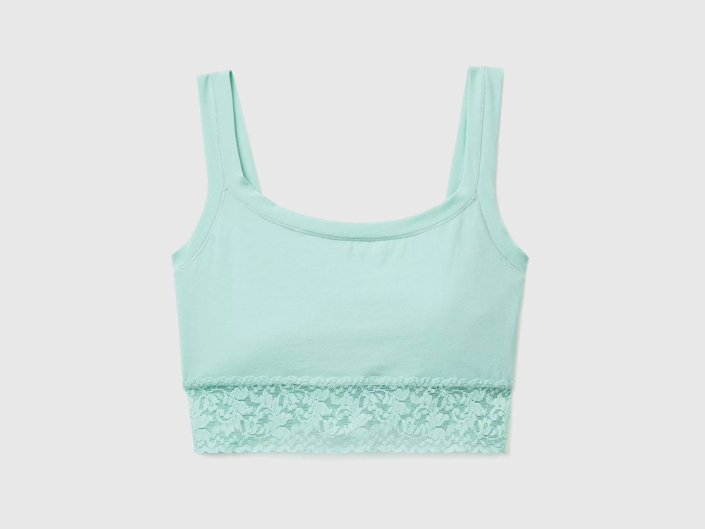 Brassiere Em Algodão Organico Super Stretch^Benetton Store