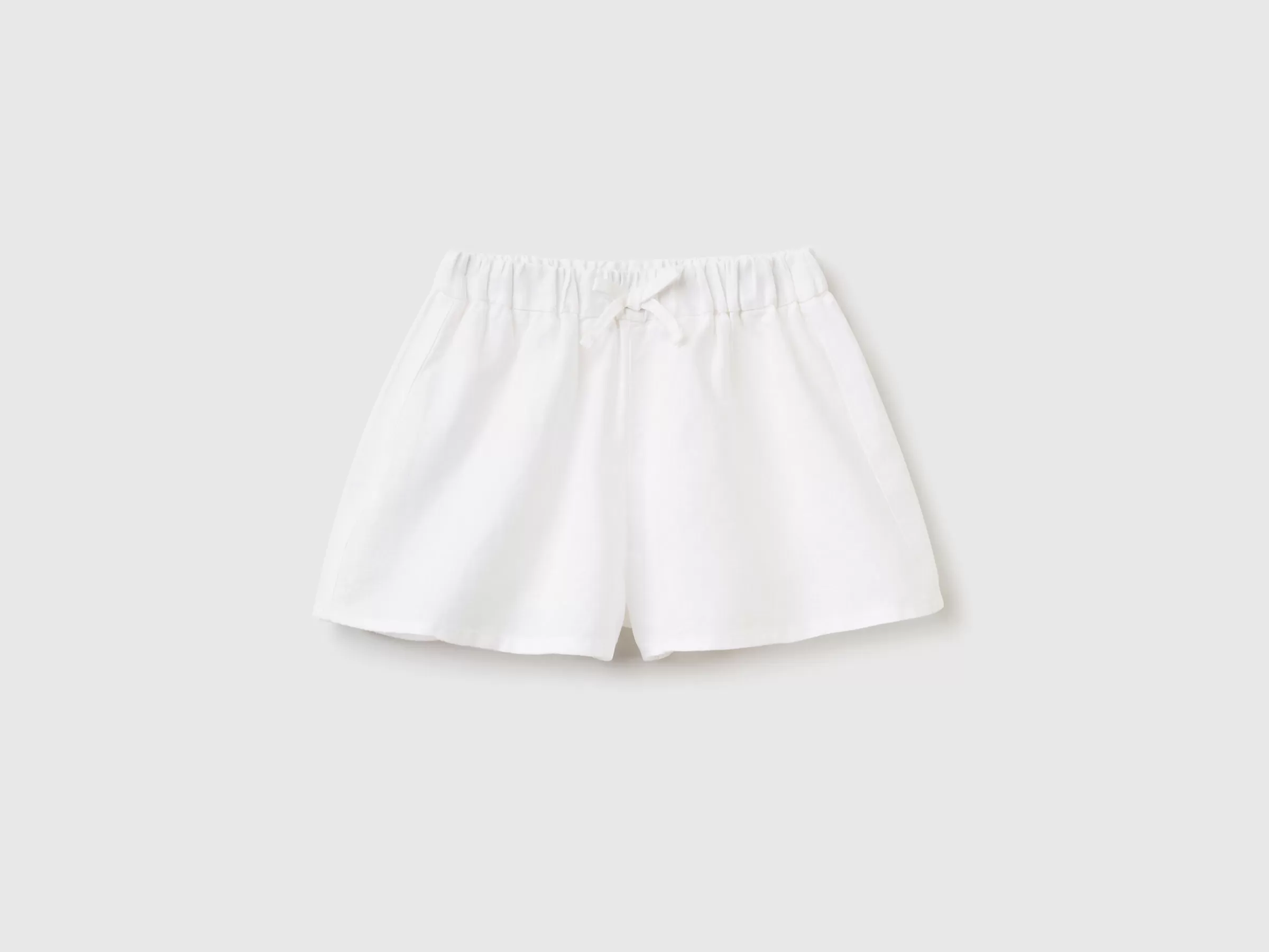 Calcoes Em Mescla De Linho^Benetton Best Sale