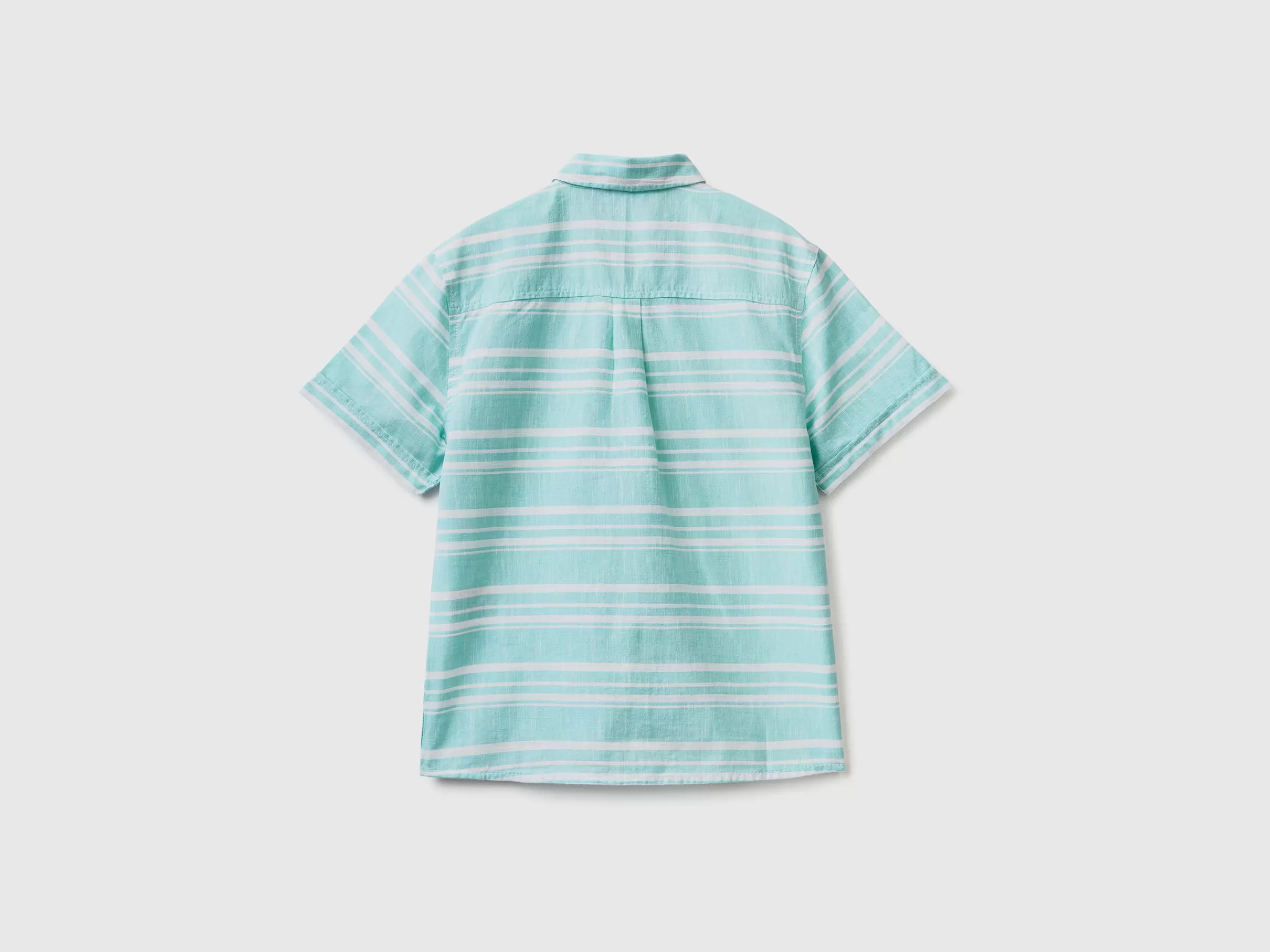 Camisa De Manga Curta As Riscas^Benetton Flash Sale