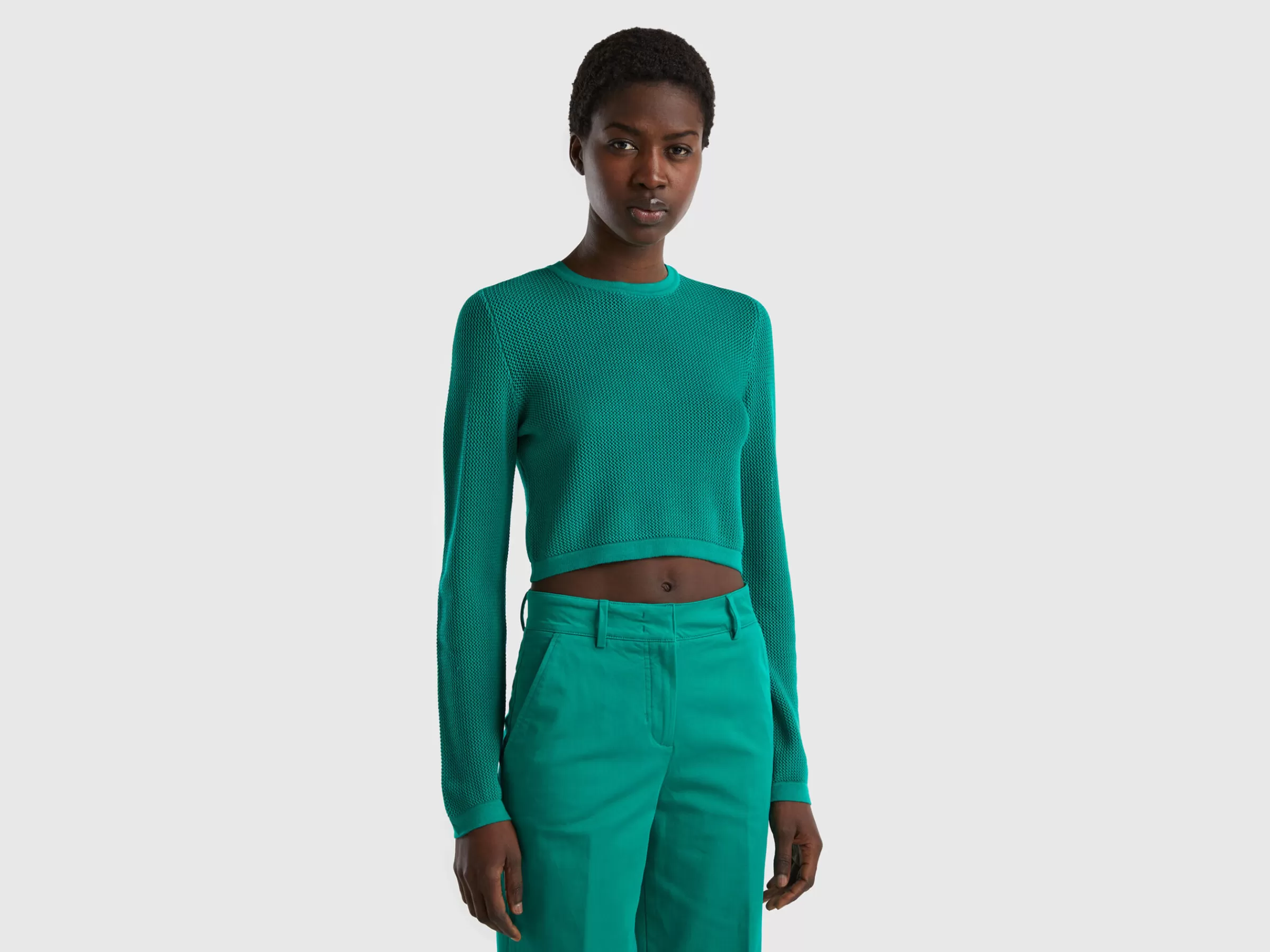 Camisola Cropped^Benetton Shop