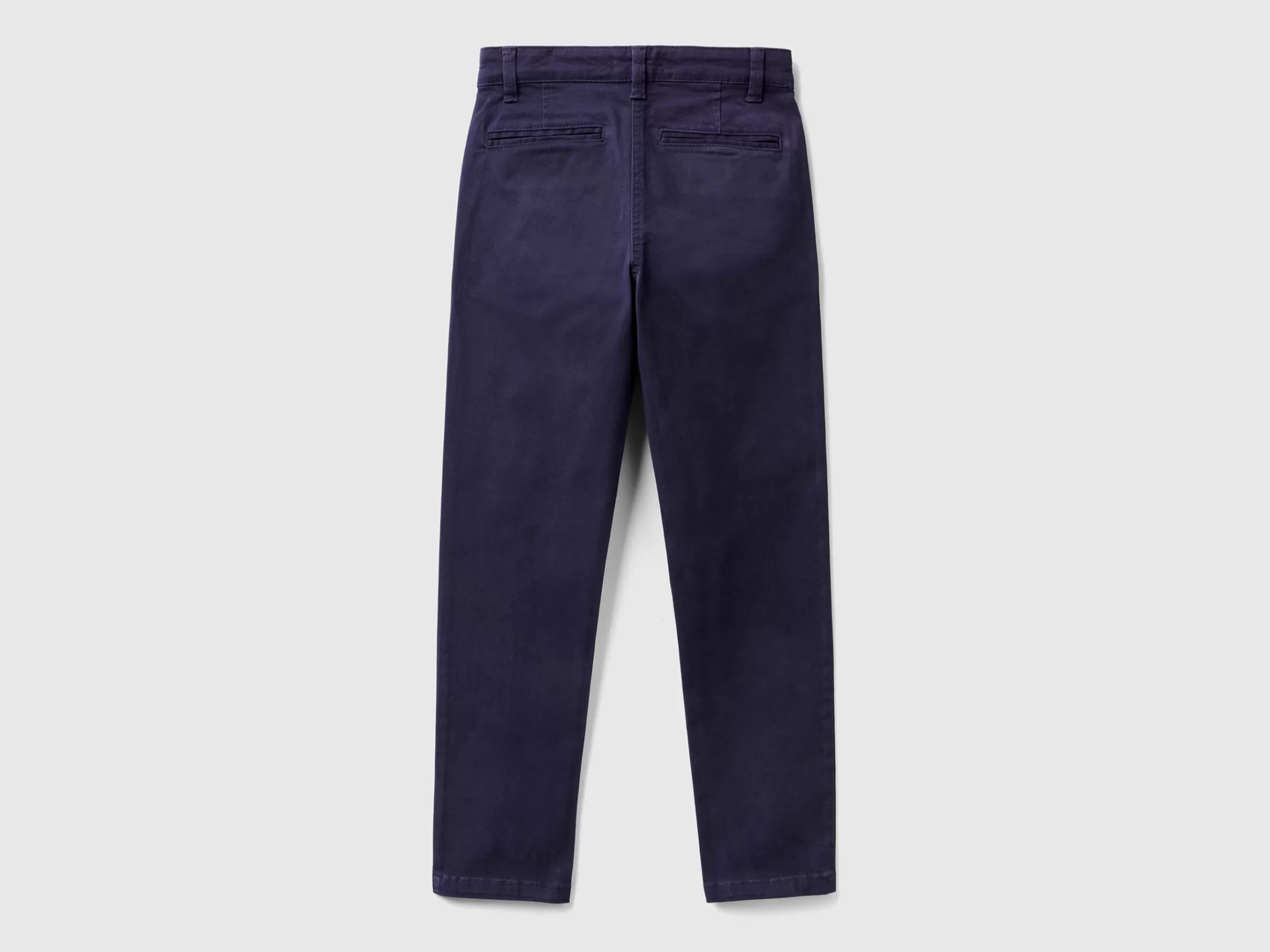 Chinos Slim Fit Em Algodão Stretch^Benetton Online