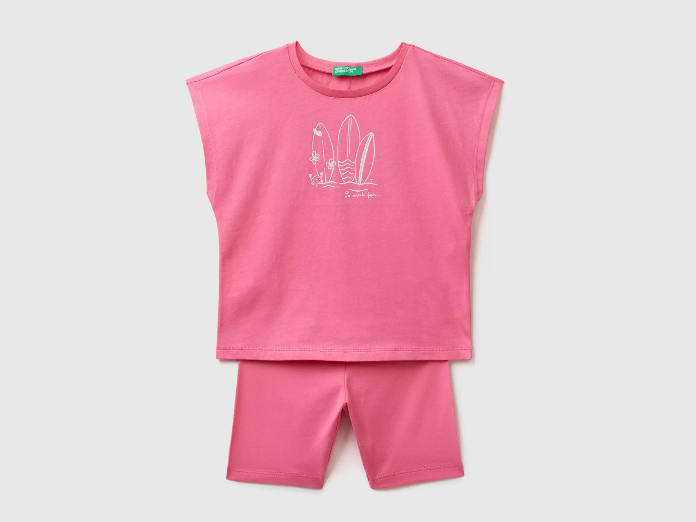 Conjunto De T-Shirt E Calcoes^Benetton Discount