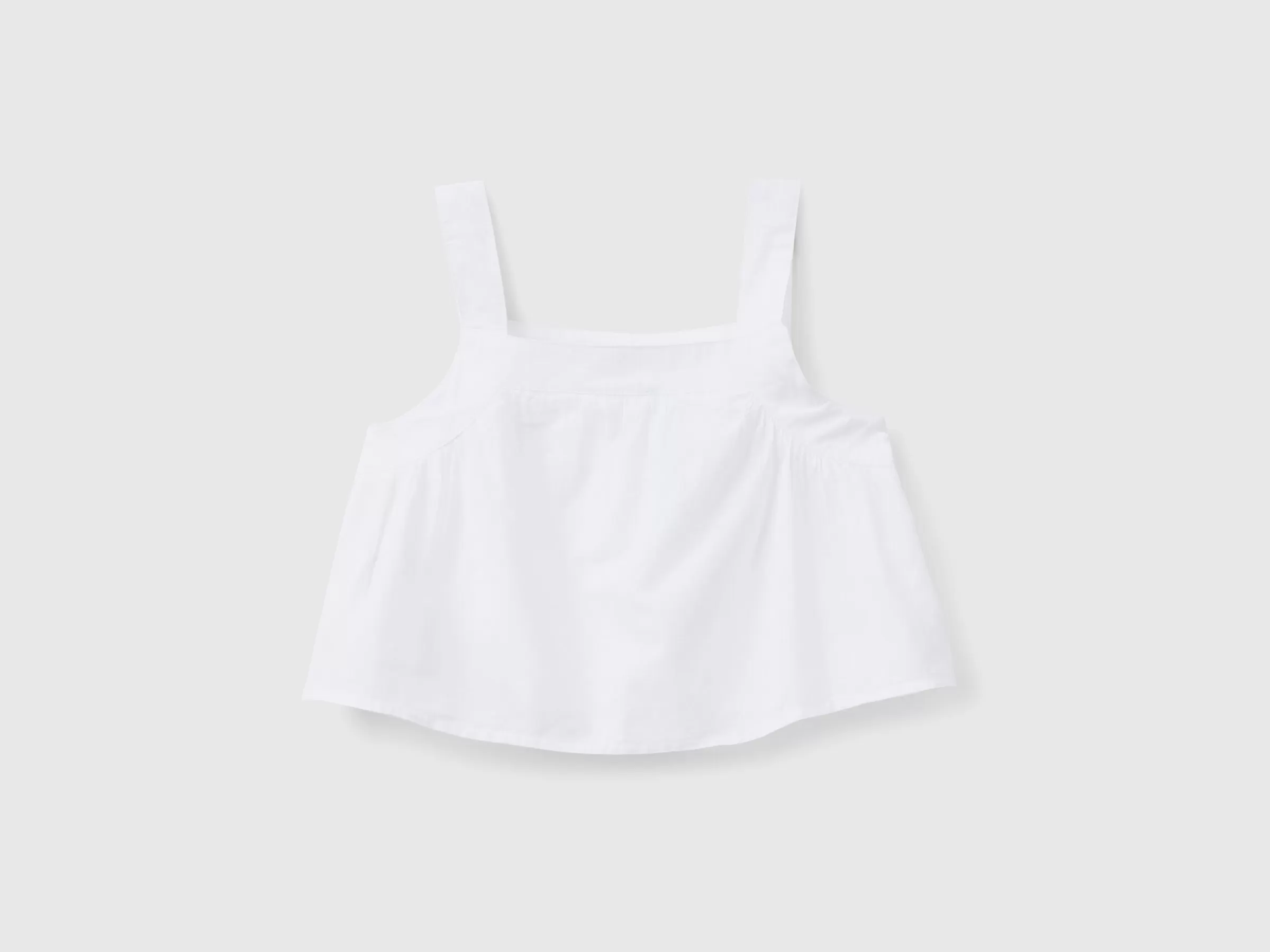 Crop Top Com Bordados^Benetton Sale