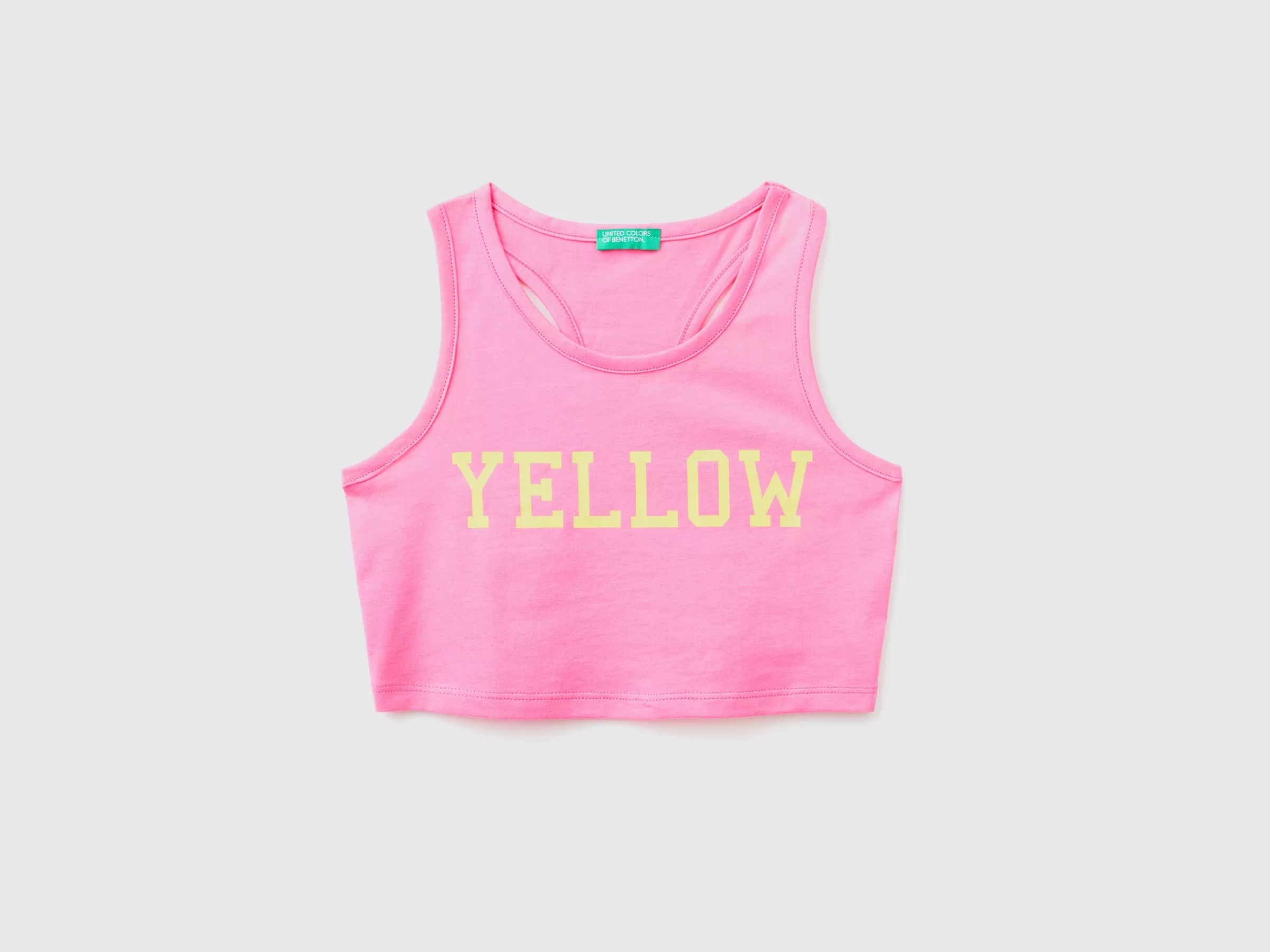 Crop Top Com Estampa^Benetton Shop