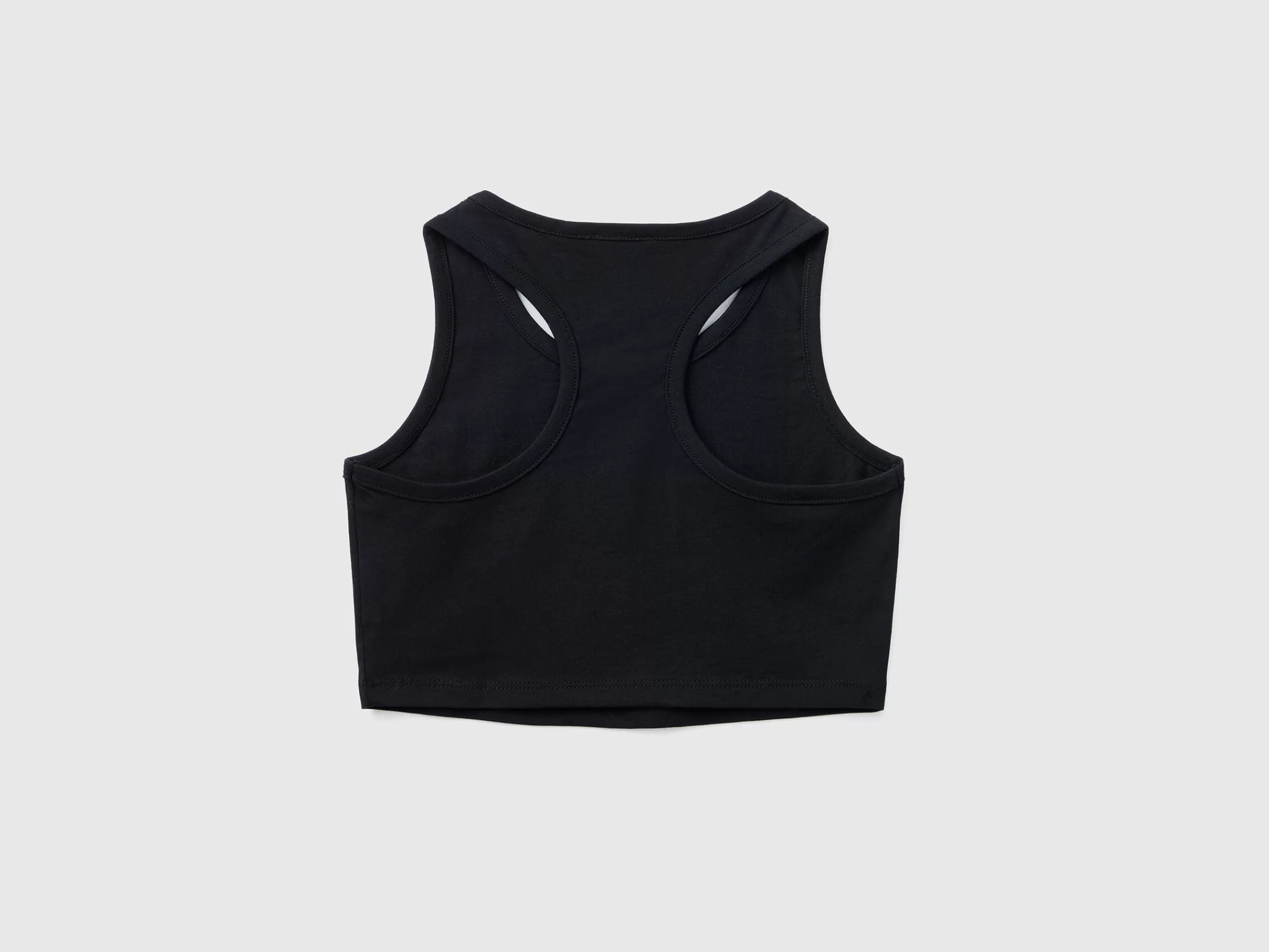Crop Top Com Estampa^Benetton Fashion