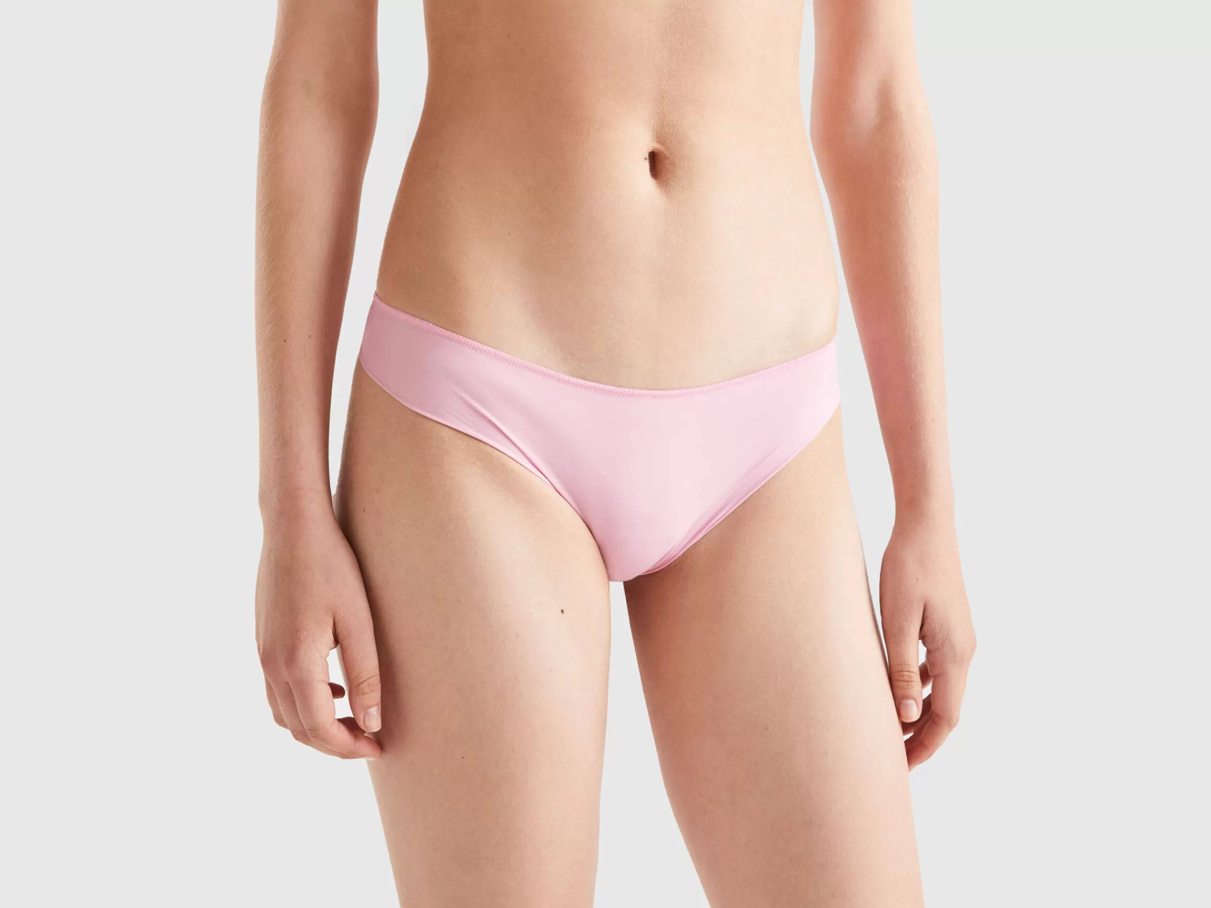 Cueca Brasileira Stretch Com Renda^Benetton Shop