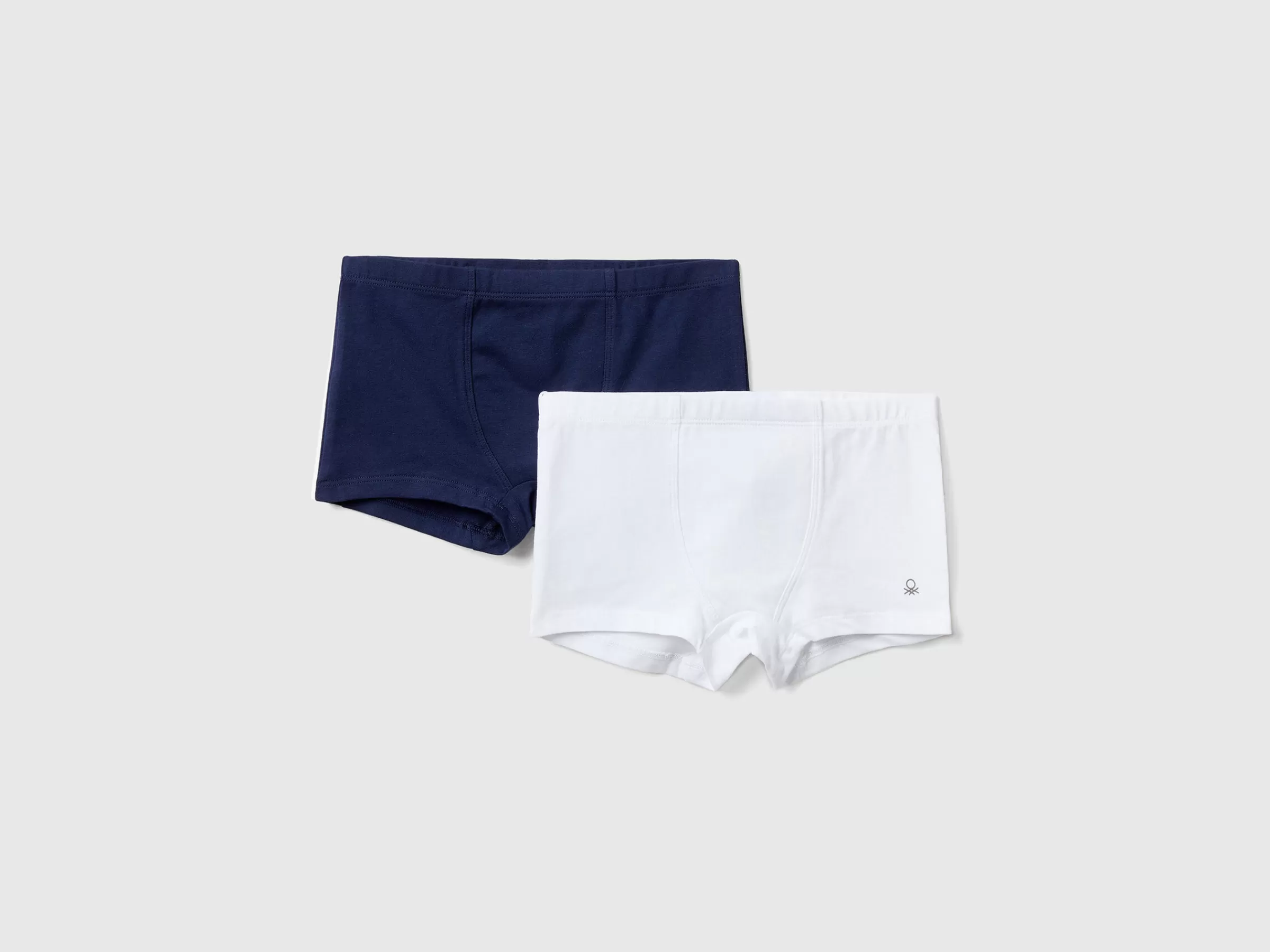 Dois Boxers Em Algodão Stretch^Benetton Store