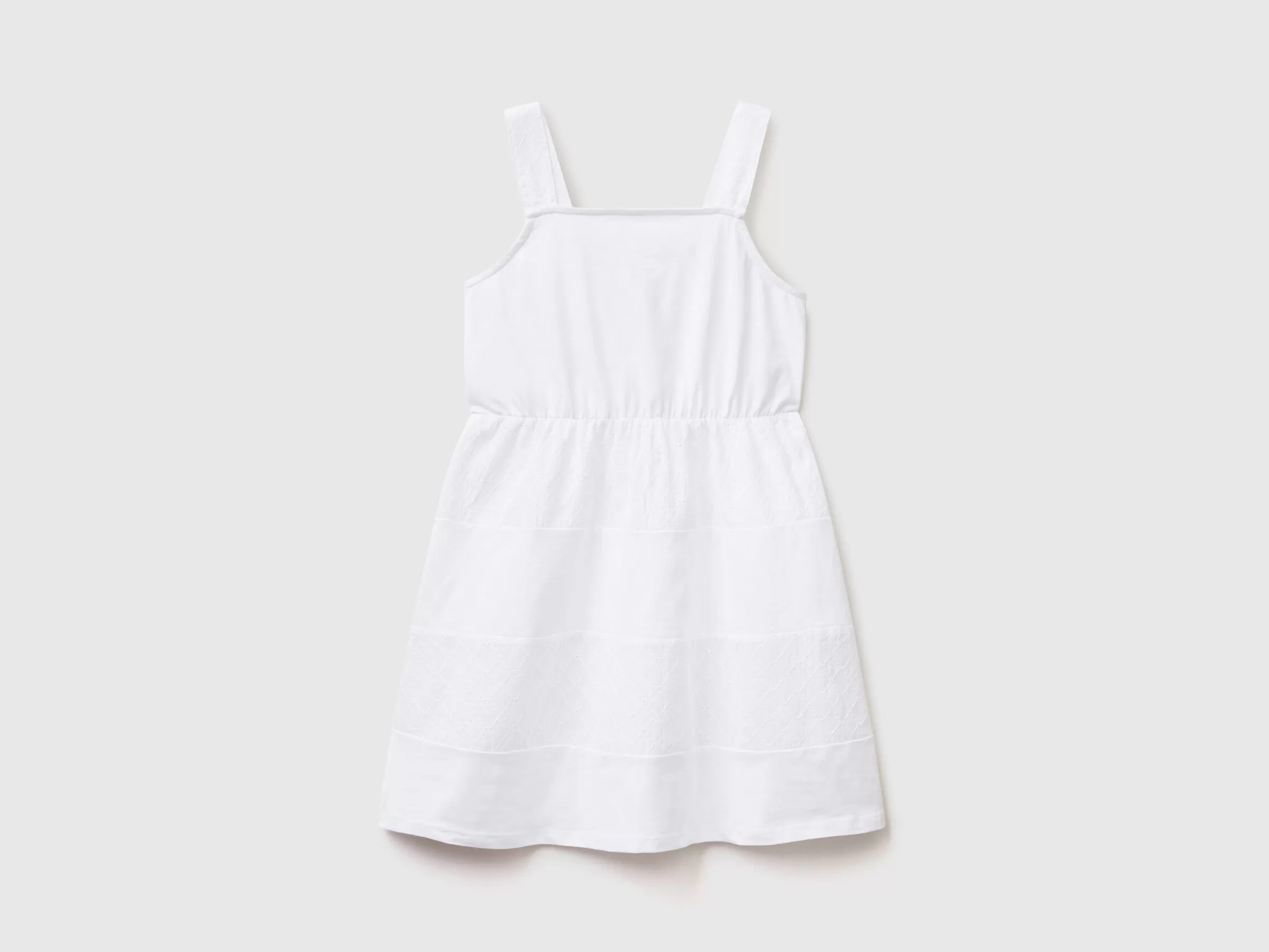 Dress With Broderie Anglaise Details^Benetton New