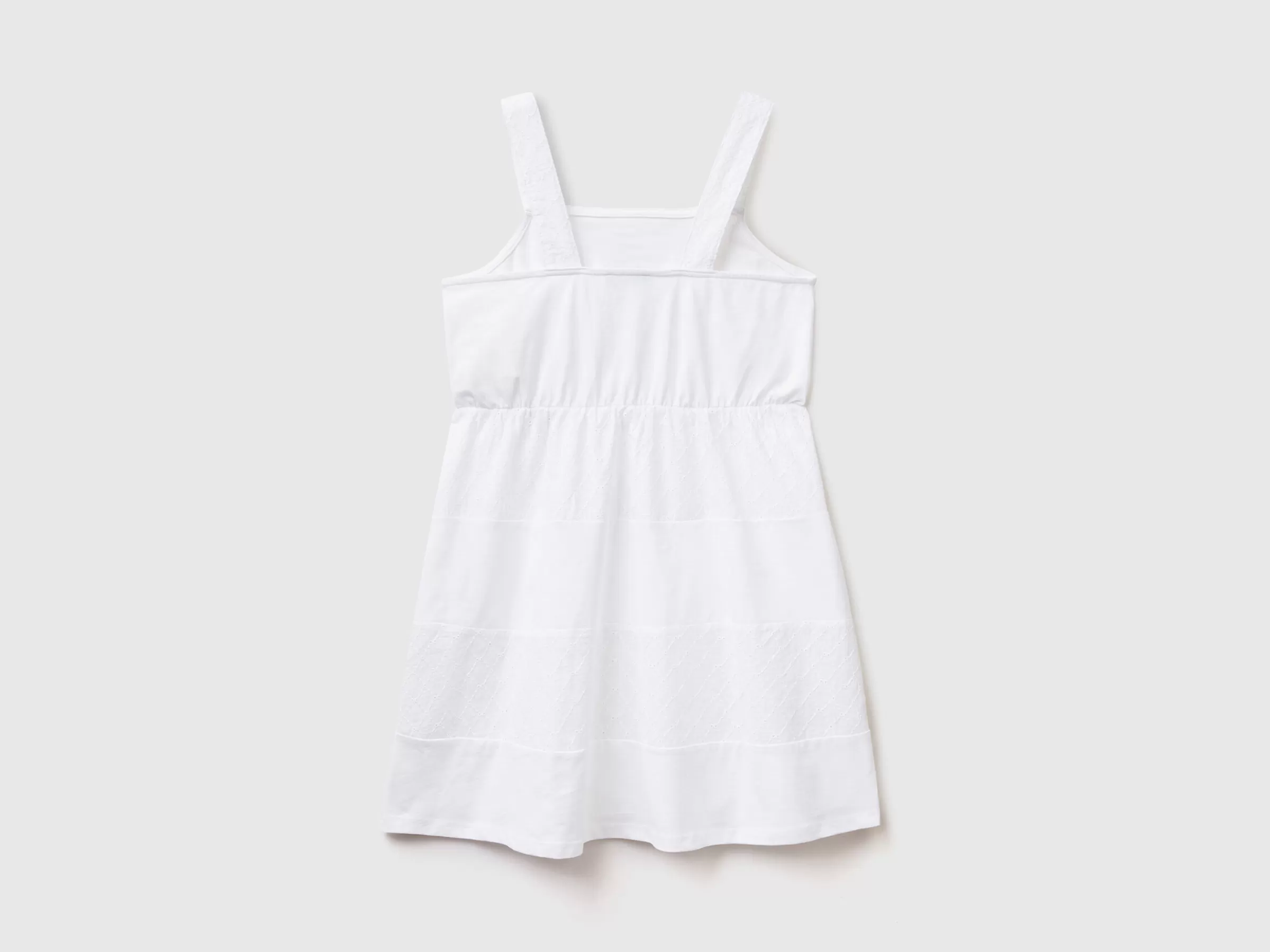 Dress With Broderie Anglaise Details^Benetton New