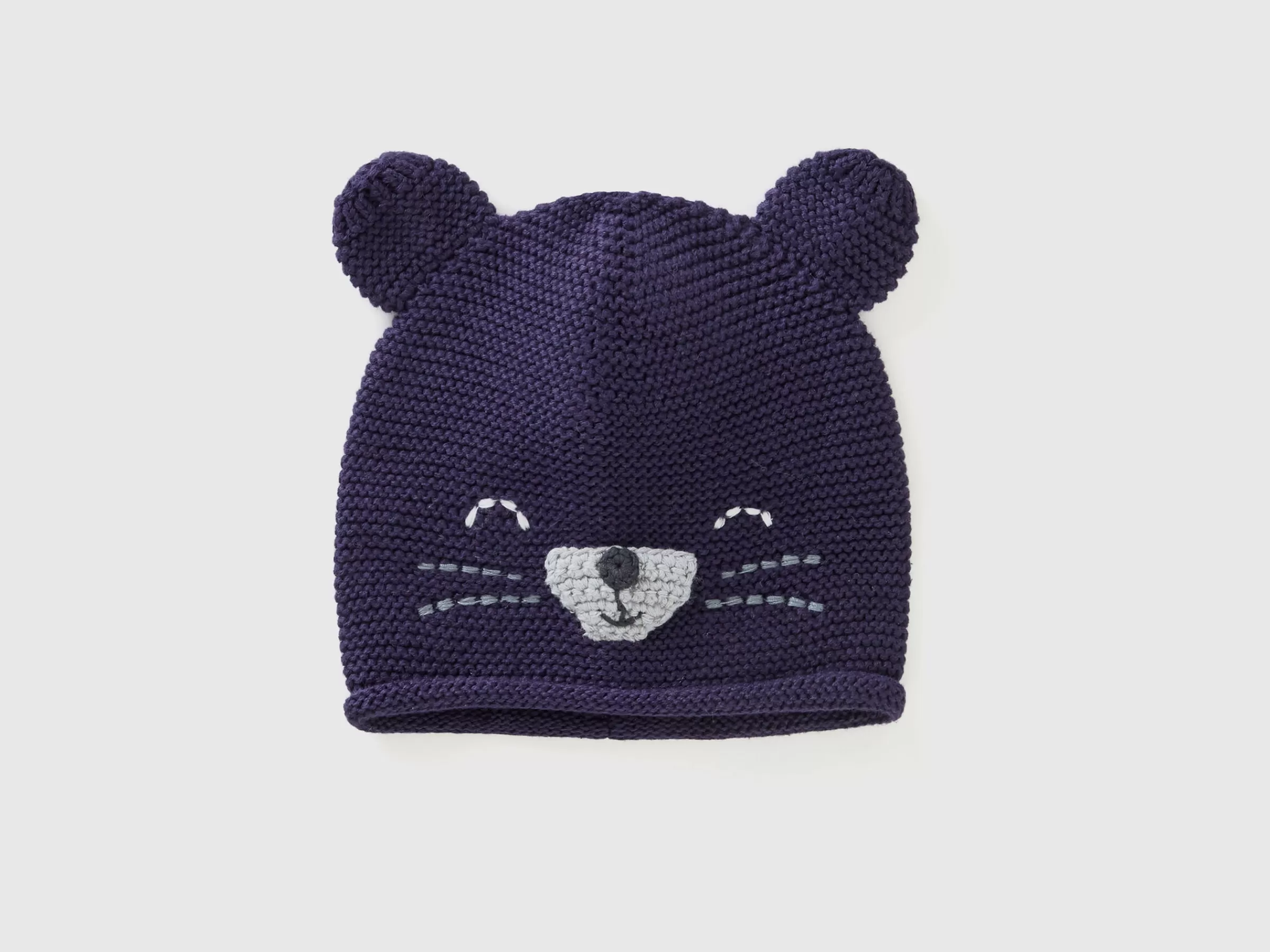 Gorro Tricot Com Aplicacoes^Benetton Best