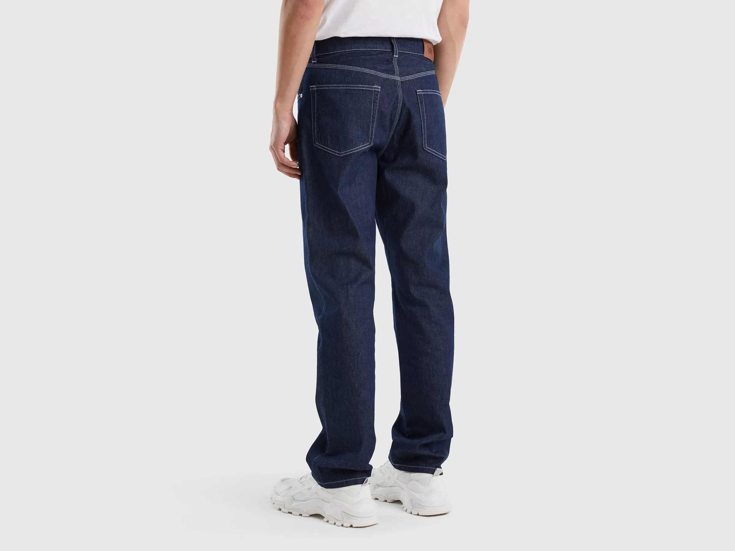 Jeans Perna Reta^Benetton Discount