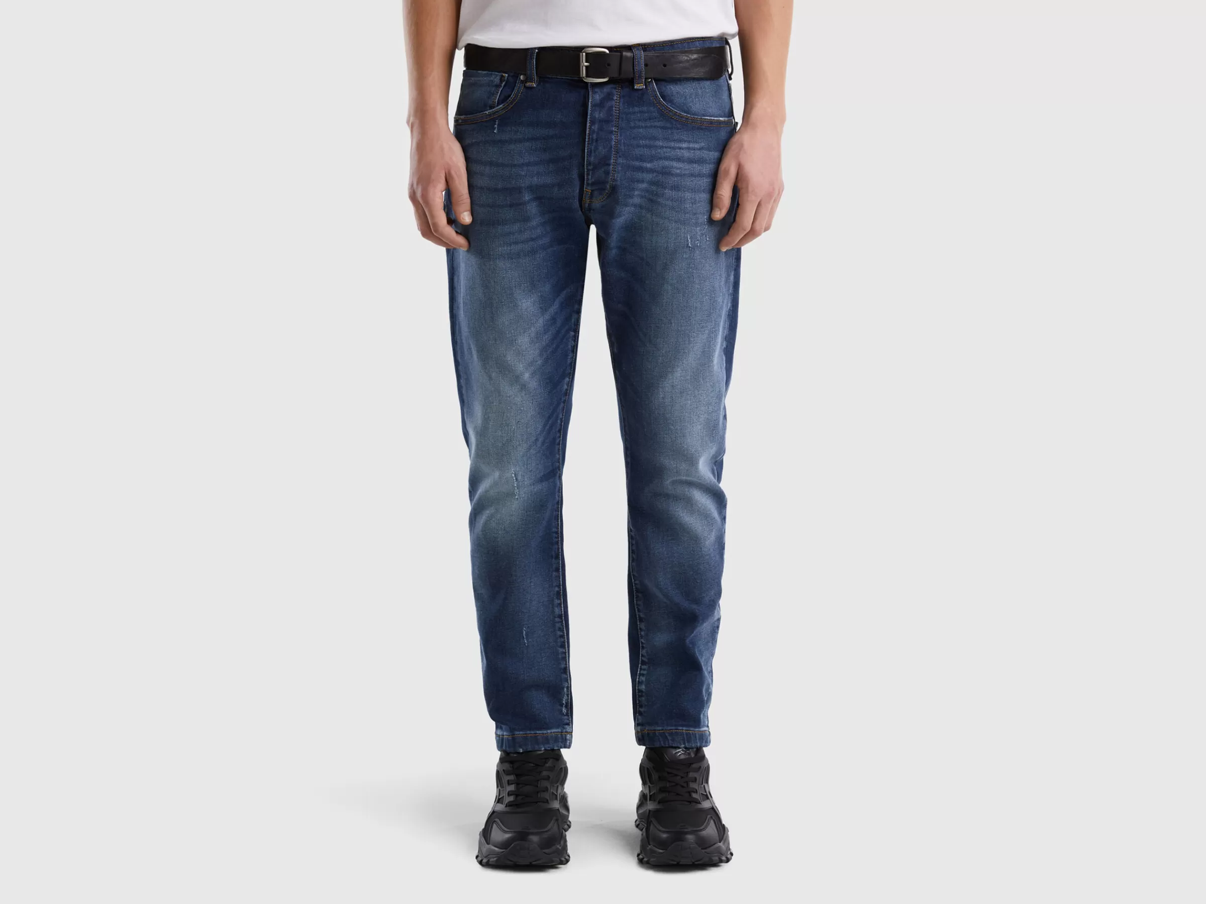 Jeans Slim Fit Cinco Bolsos^Benetton Online