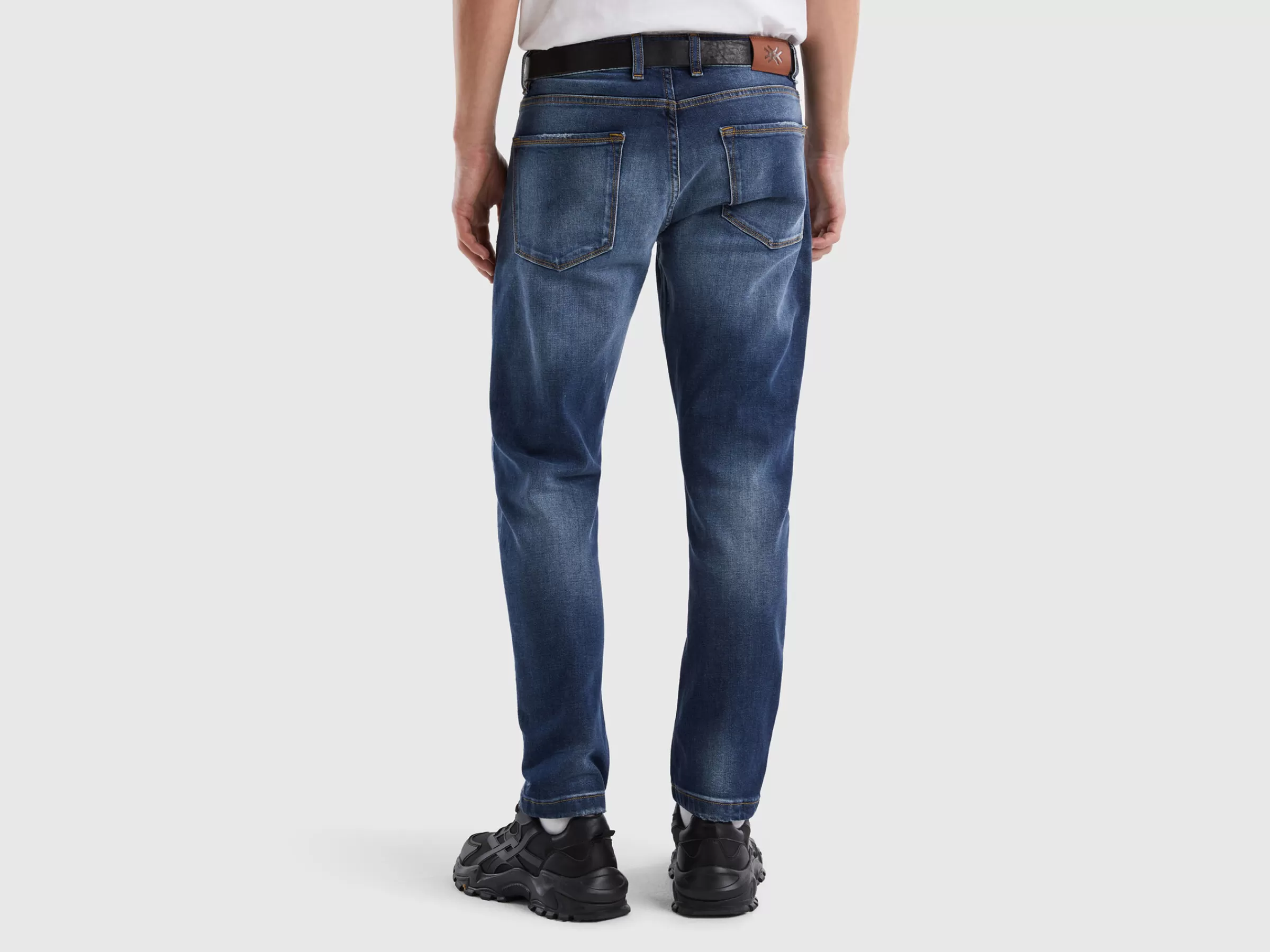 Jeans Slim Fit Cinco Bolsos^Benetton Online