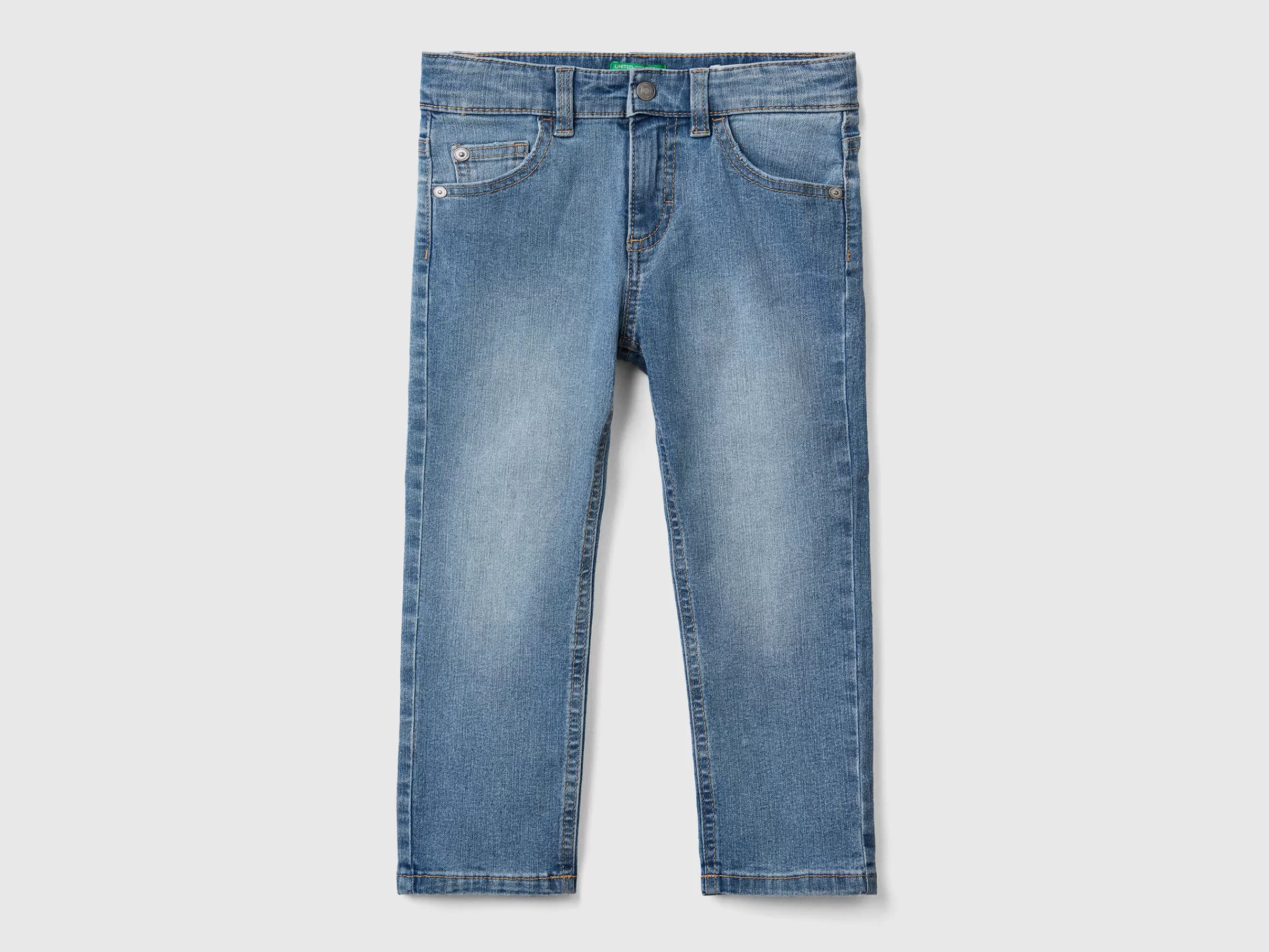 Jeans Slim Fit "Eco-Recycle"^Benetton Hot