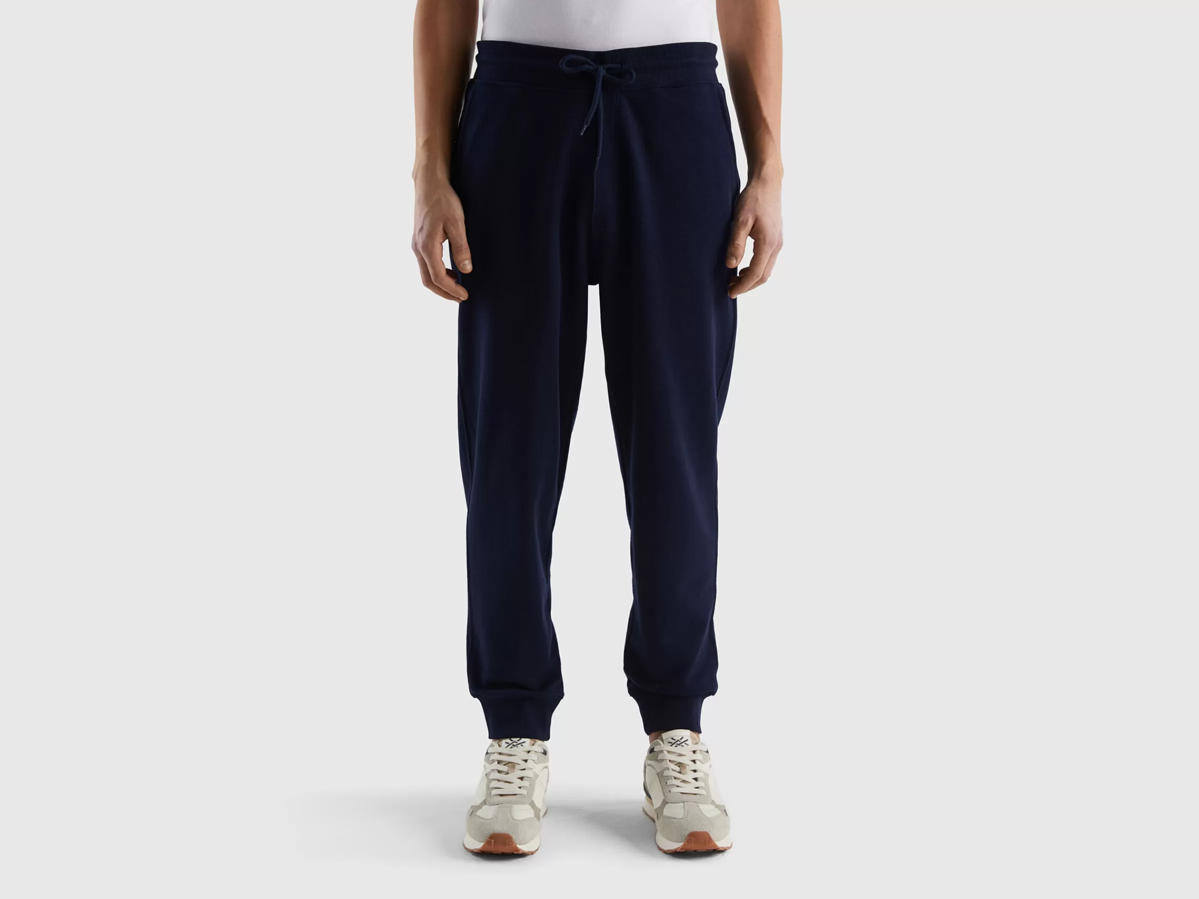 Joggers Em Felpo 100% Algodão^Benetton Fashion