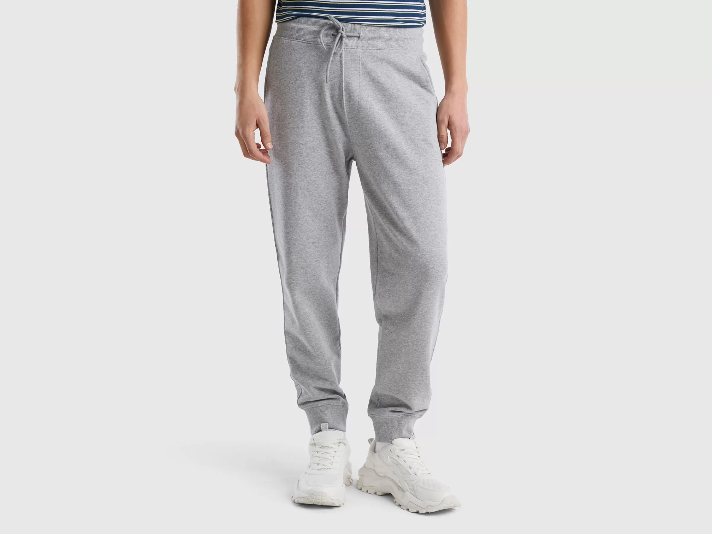 Joggers Em Felpo 100% Algodão^Benetton Best Sale