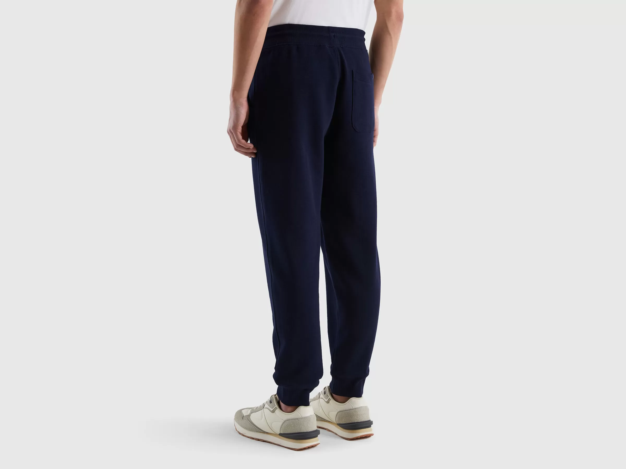 Joggers Em Felpo 100% Algodão^Benetton Fashion