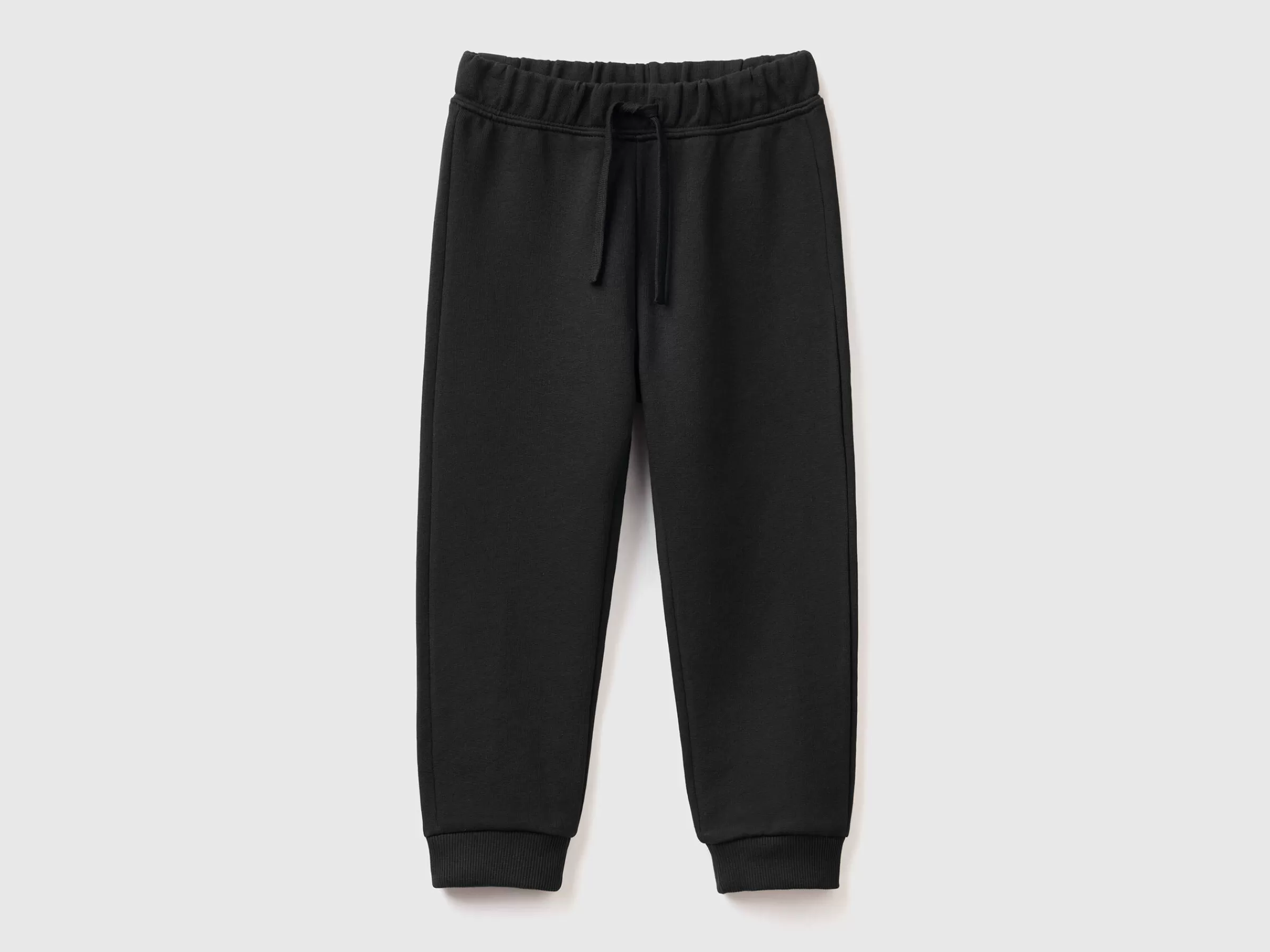 Joggers Em Felpo De Algodão Organico^Benetton Shop