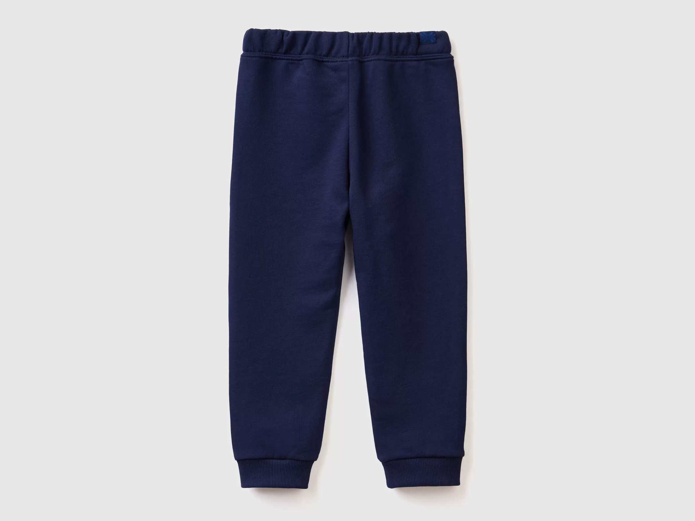 Joggers Em Felpo De Algodão Organico^Benetton Store