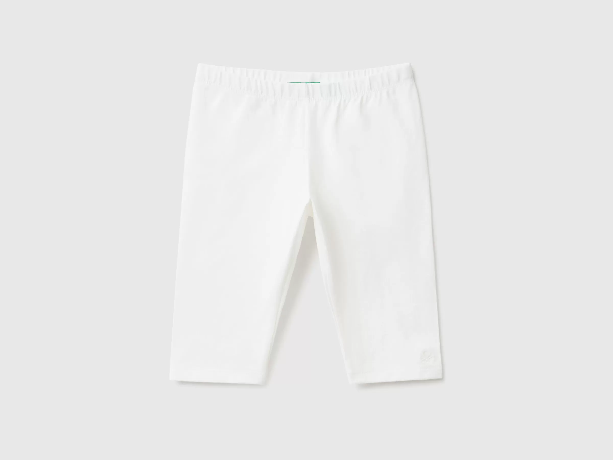 Leggings 3/4 Em Algodão Stretch^Benetton Discount