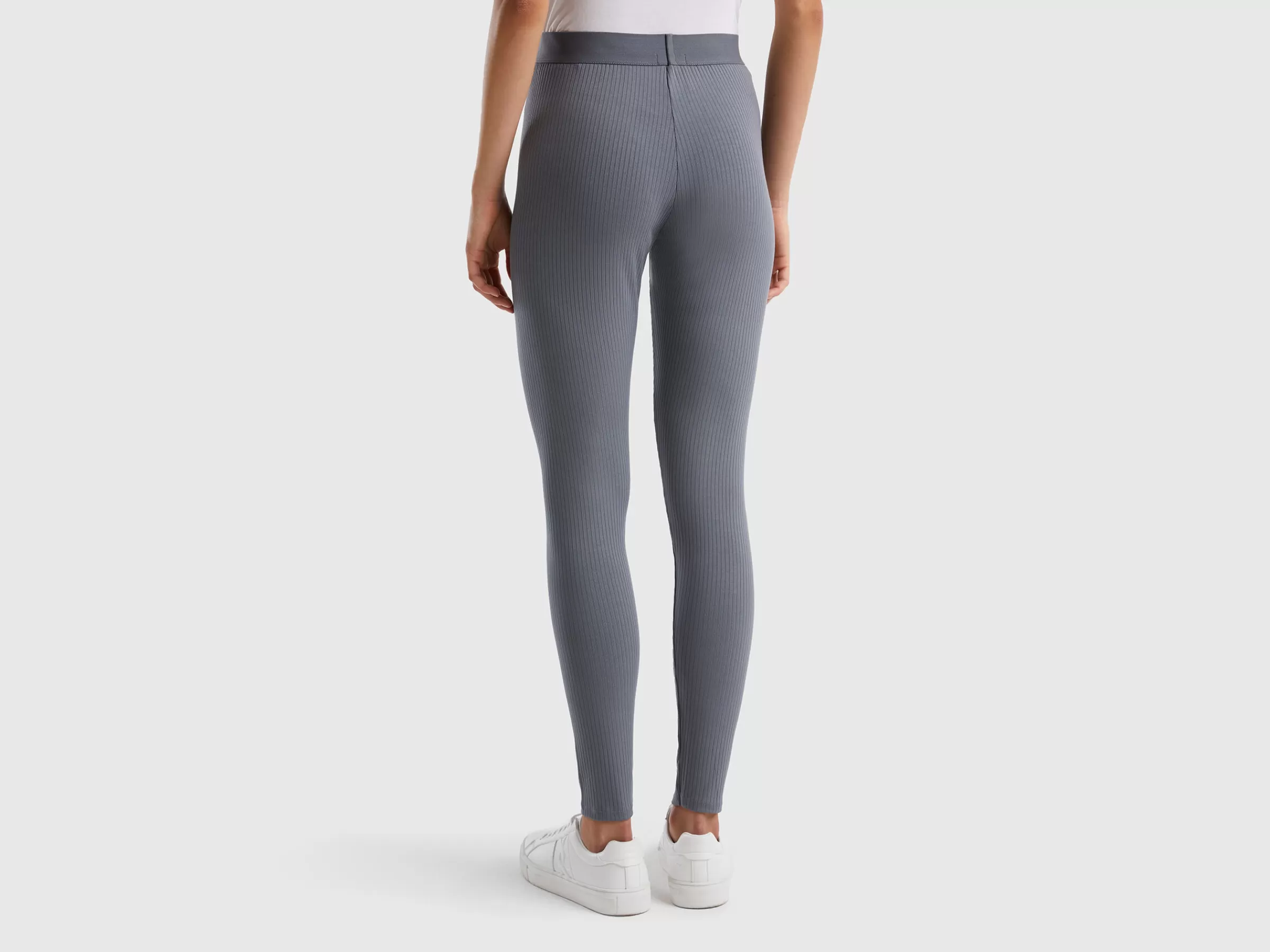 Leggings Caneladas Stretch^Benetton Store