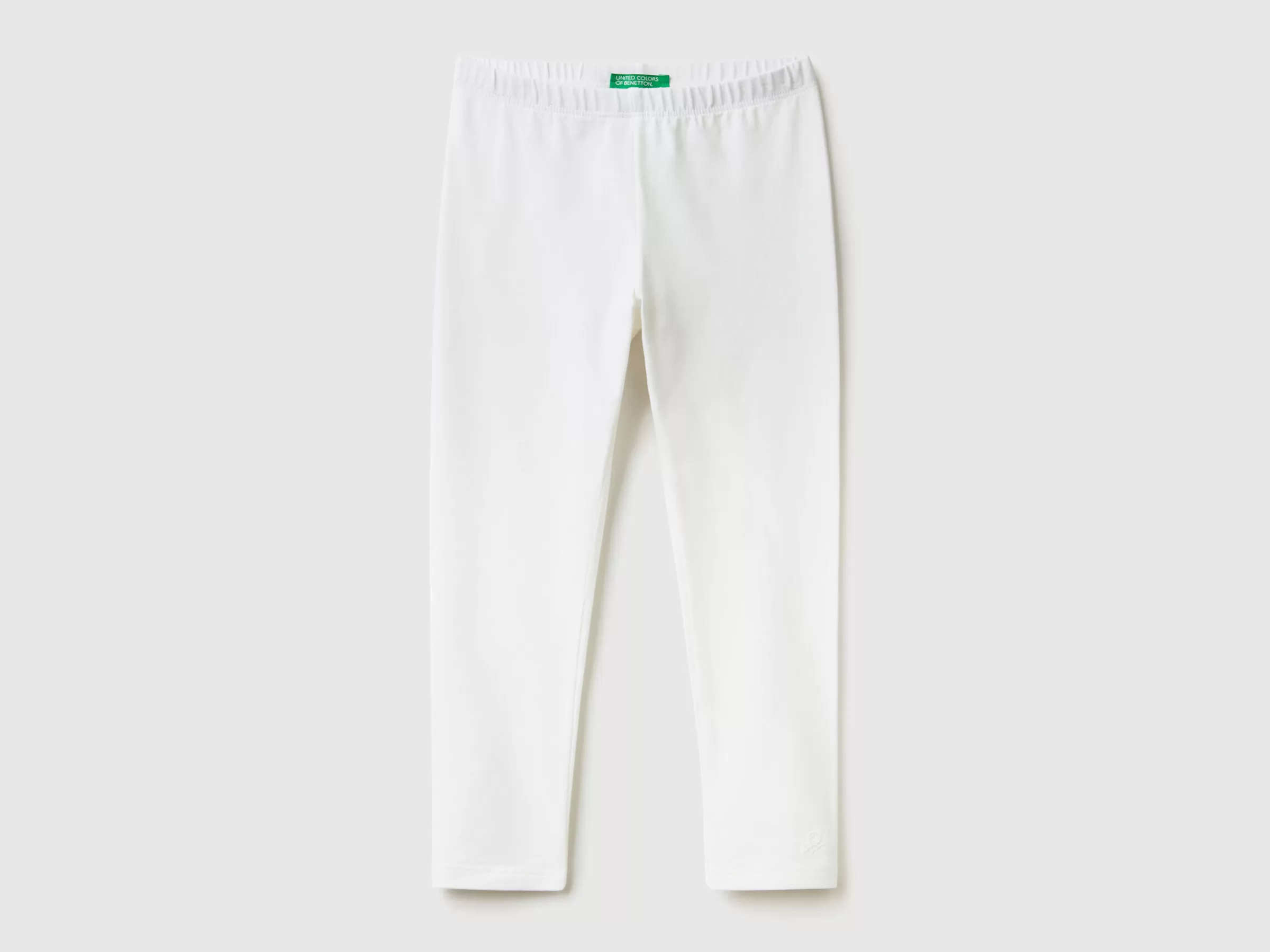 Leggings Em Algodão Stretch^Benetton Discount